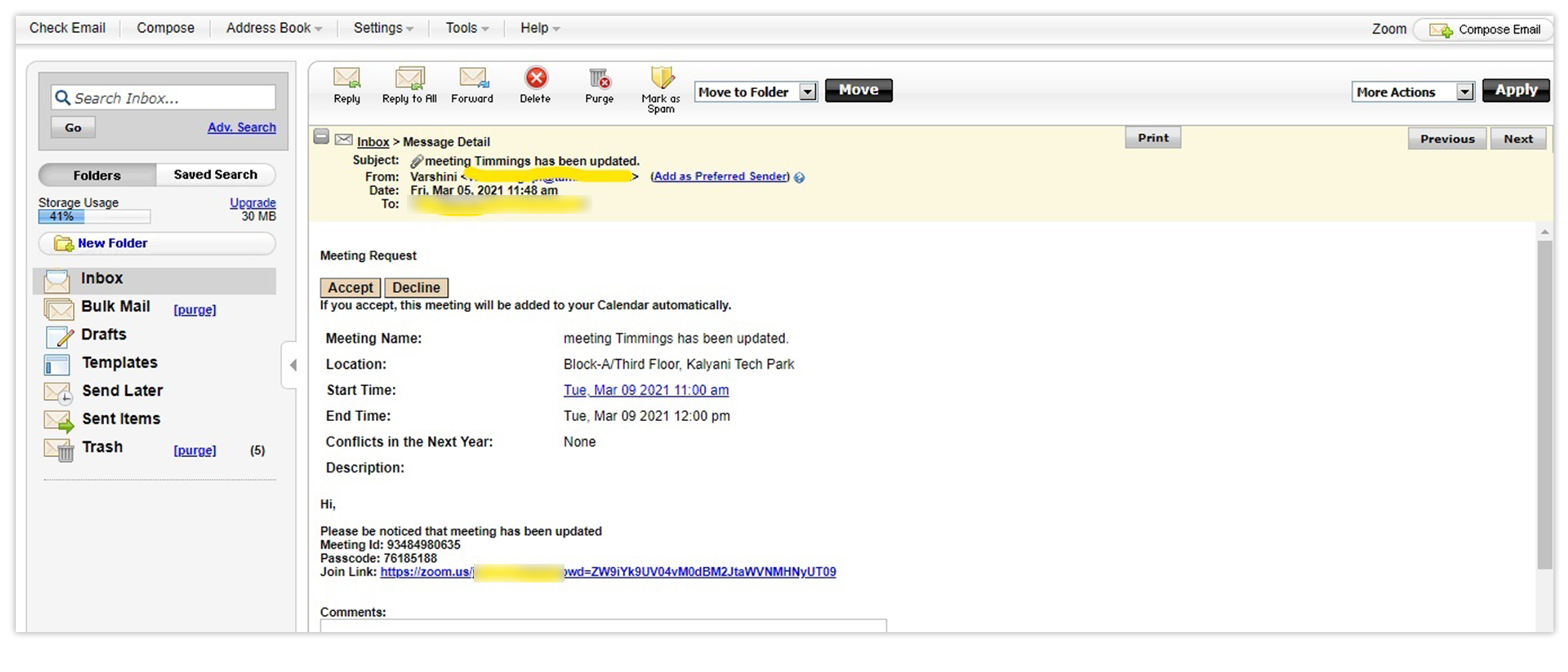 Corporate Conference Booking screenshot 3