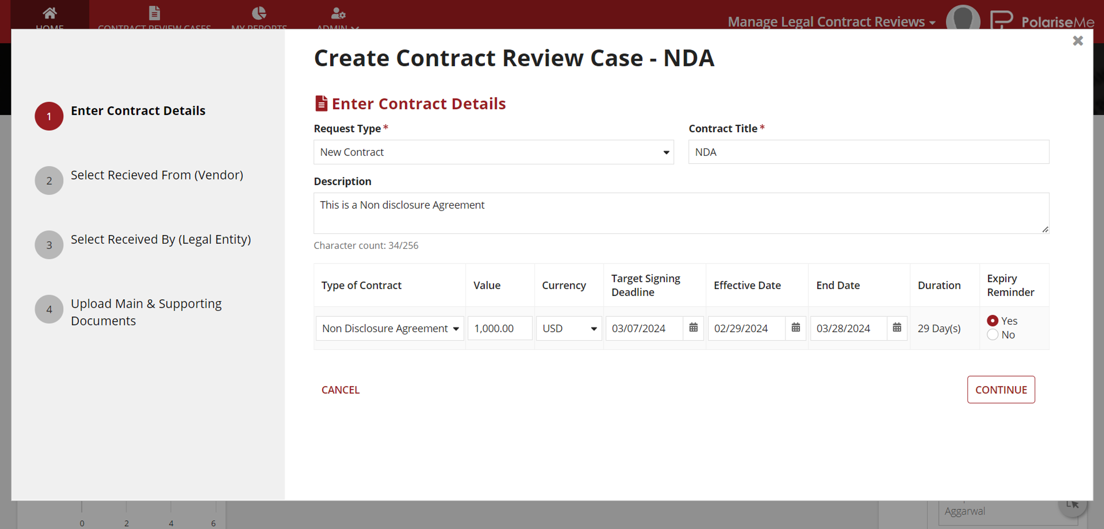 Legal Contract Review screenshot 3