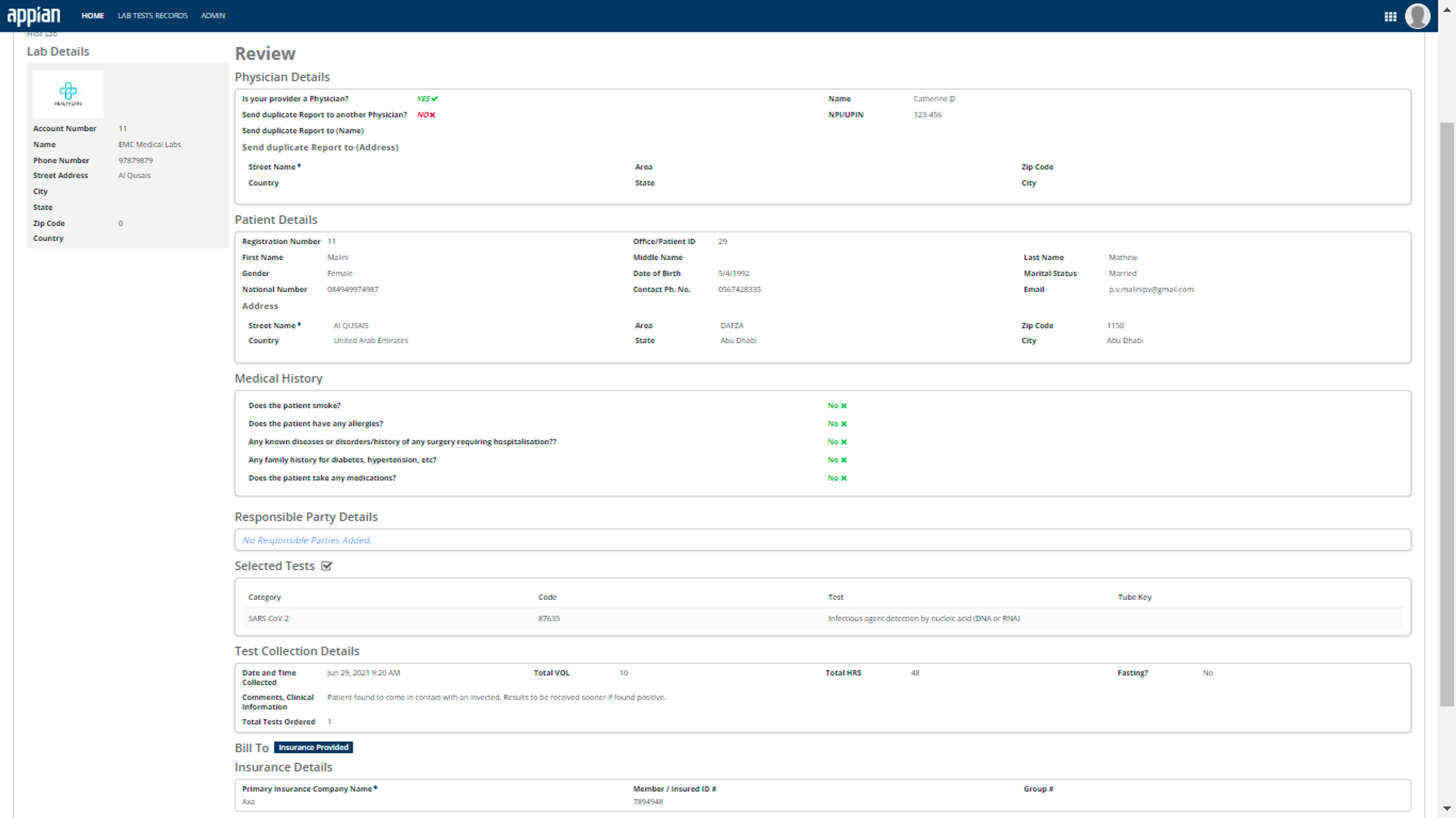 Laboratory Information Management System (LIMS) screenshot 10