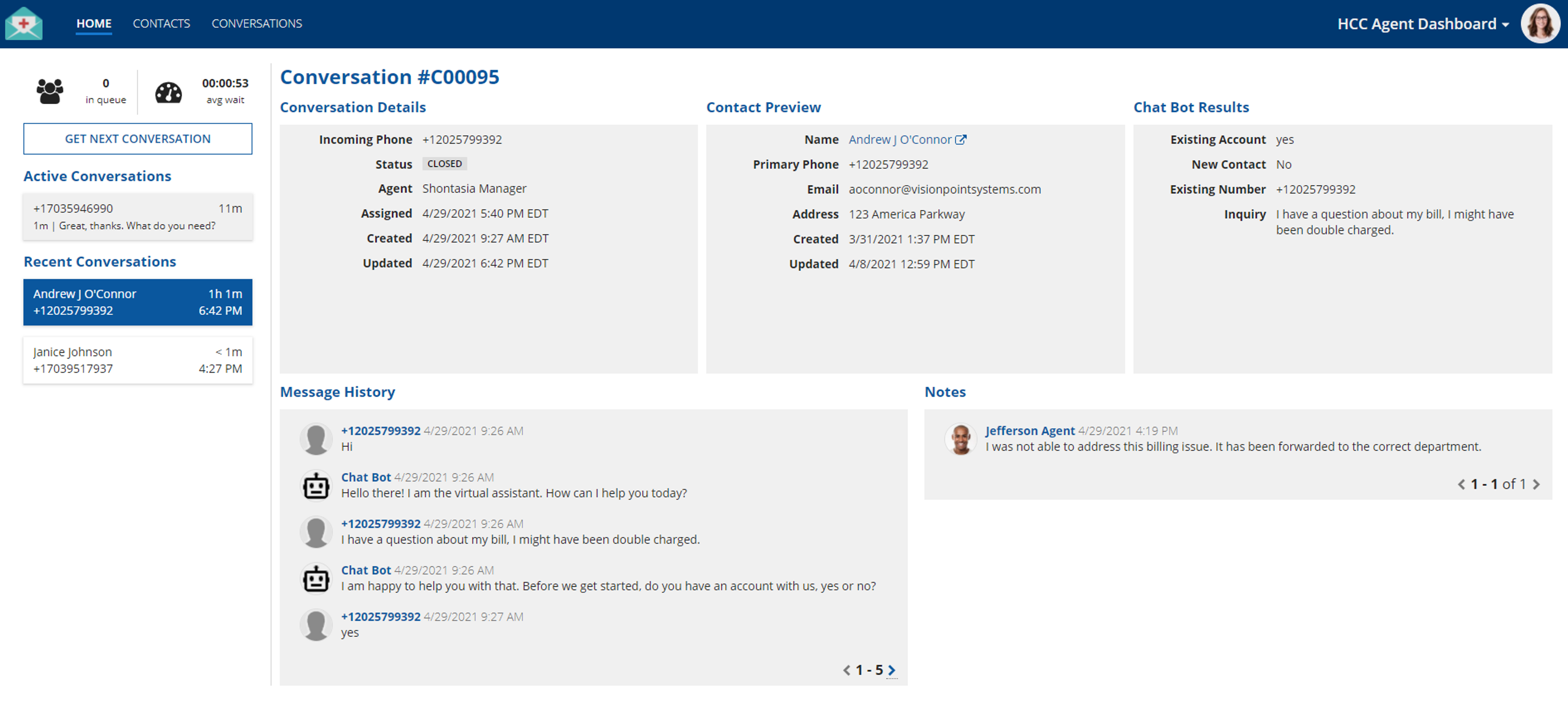 Healthcare Communication Center (HCC) screenshot 6