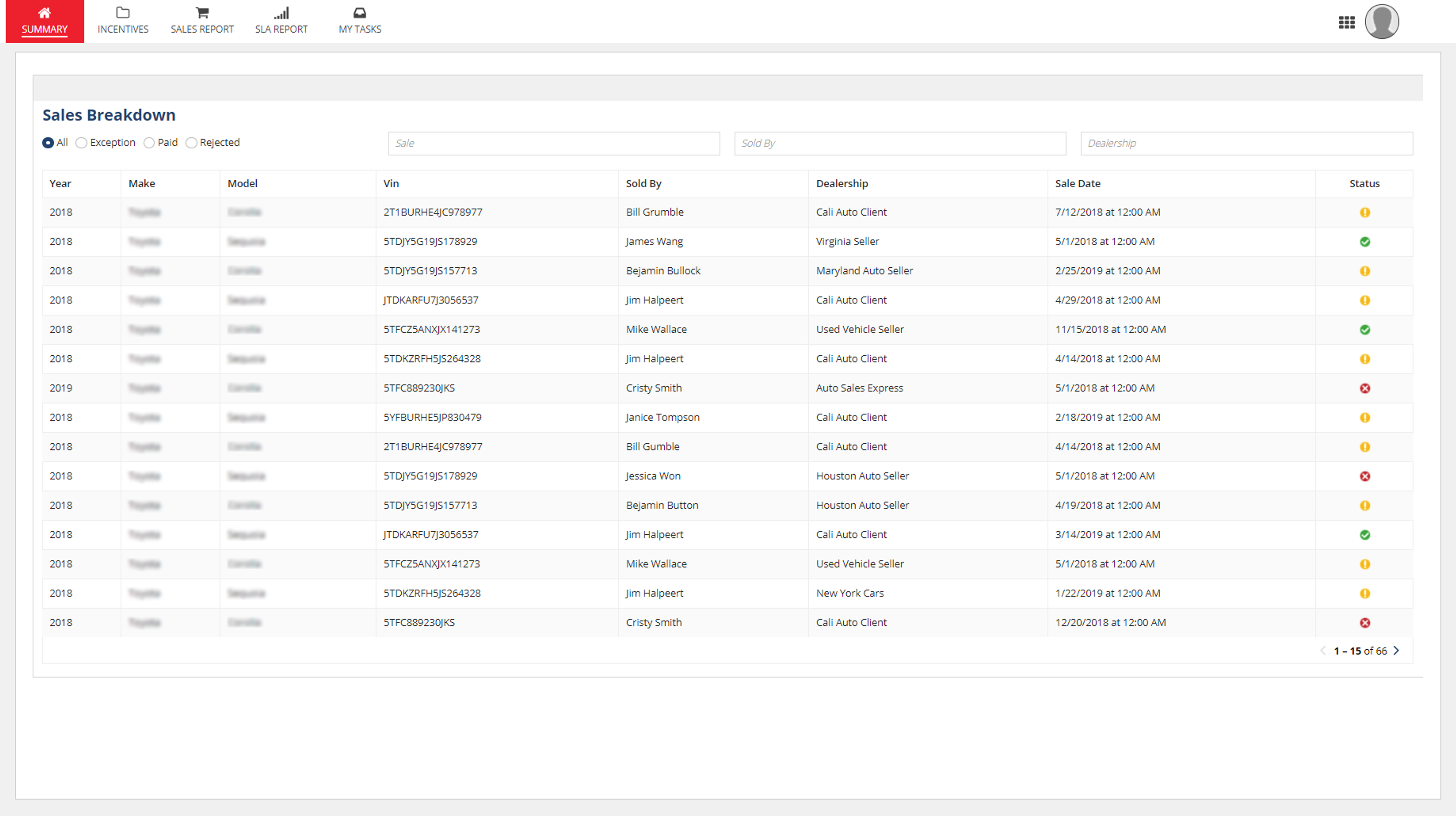 Vehicle Incentive Management screenshot 8