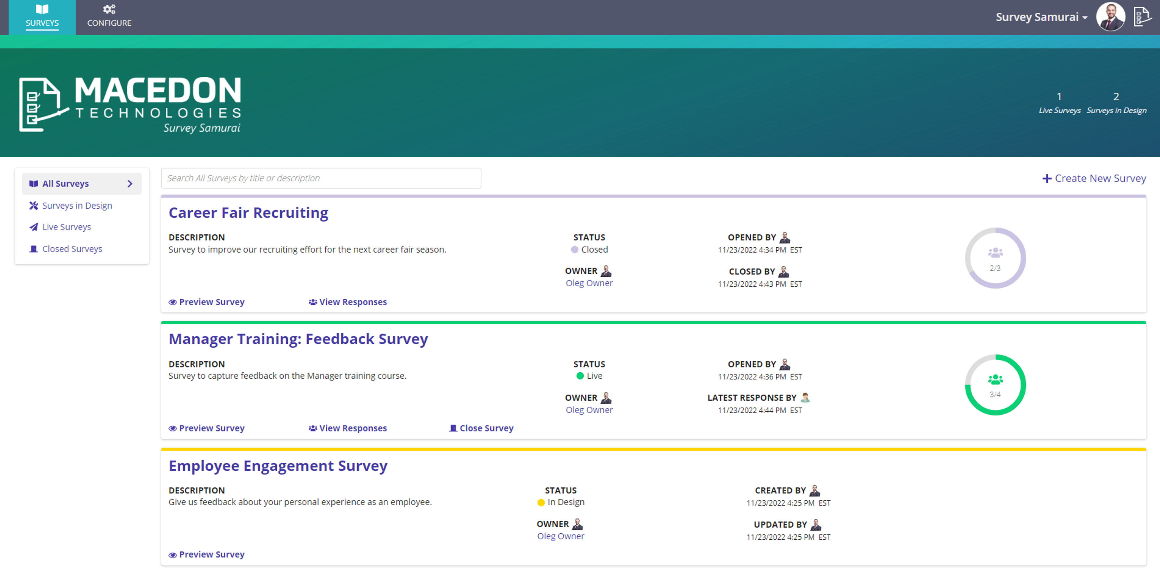 Survey Samurai screenshot 1