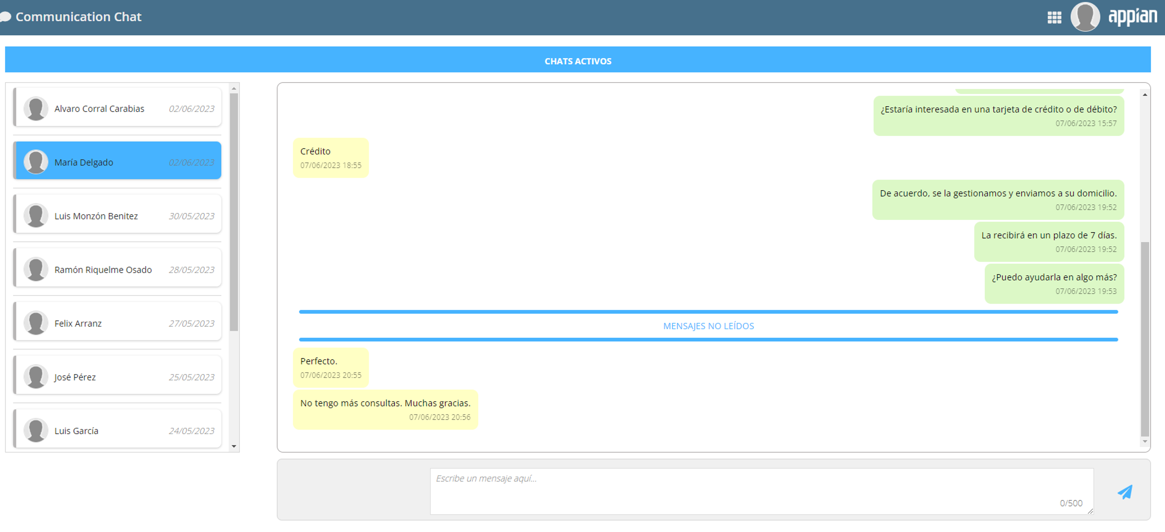 Communication Chat screenshot 2