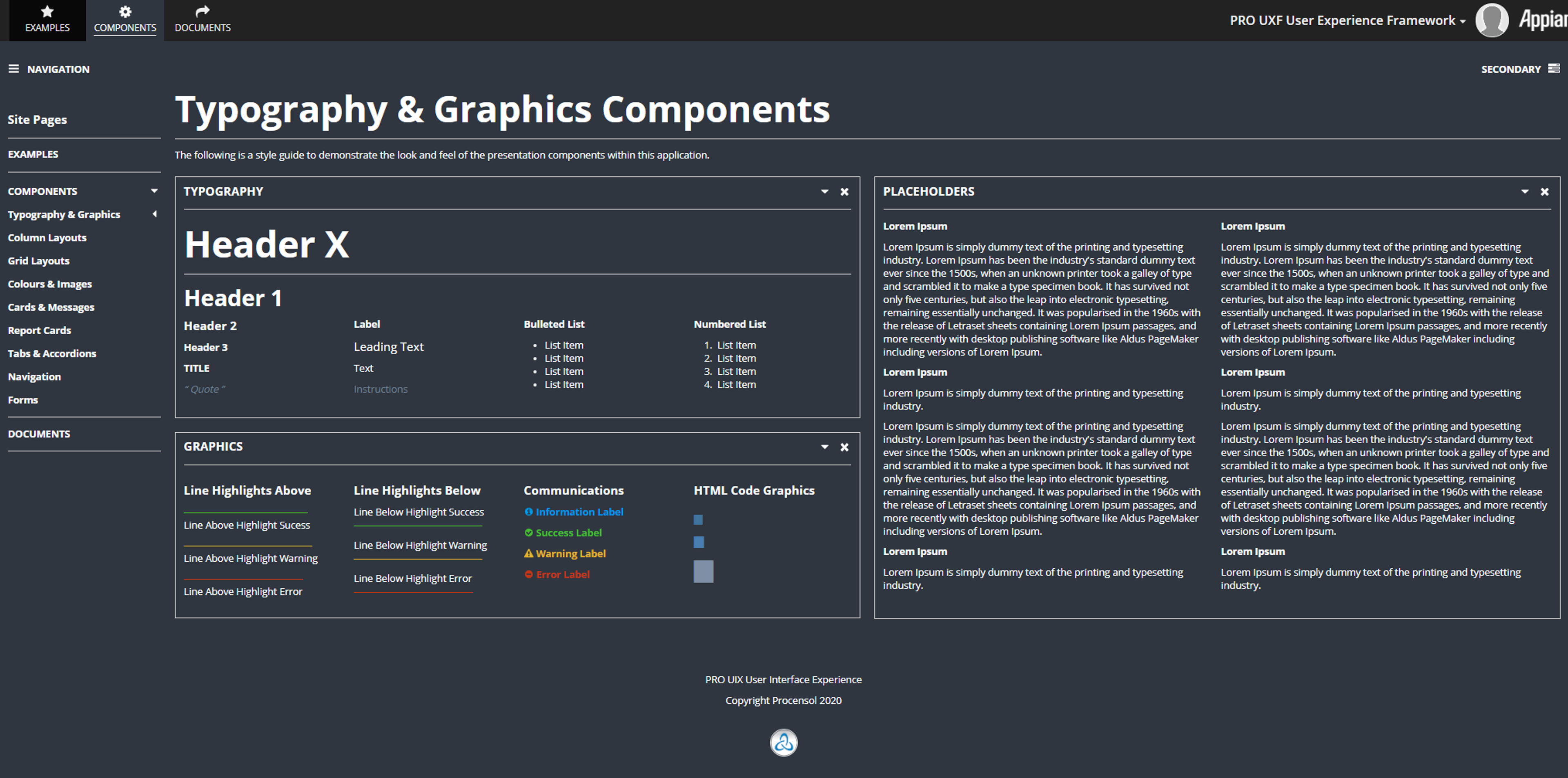 User Experience Framework screenshot 6