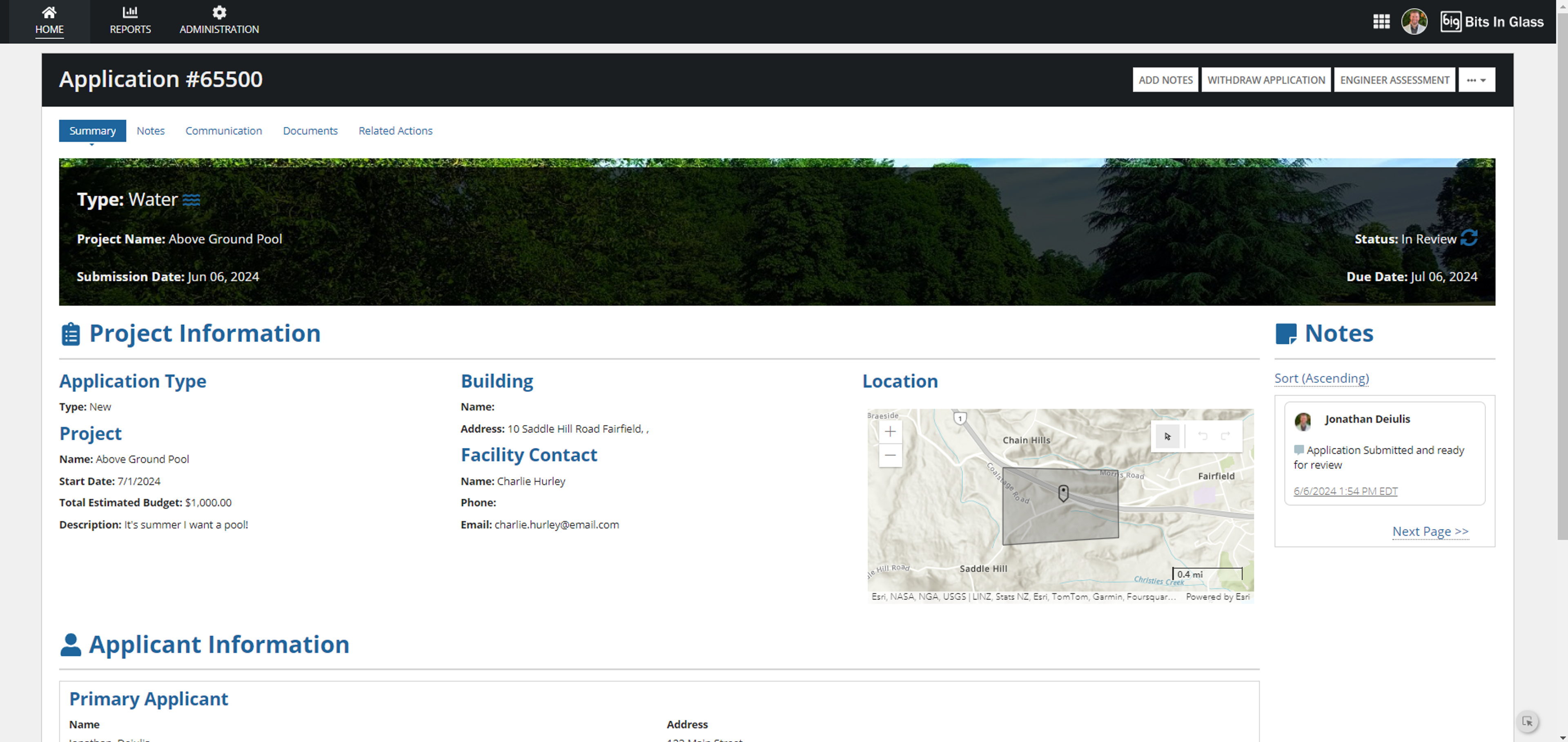 ePermitting screenshot 15