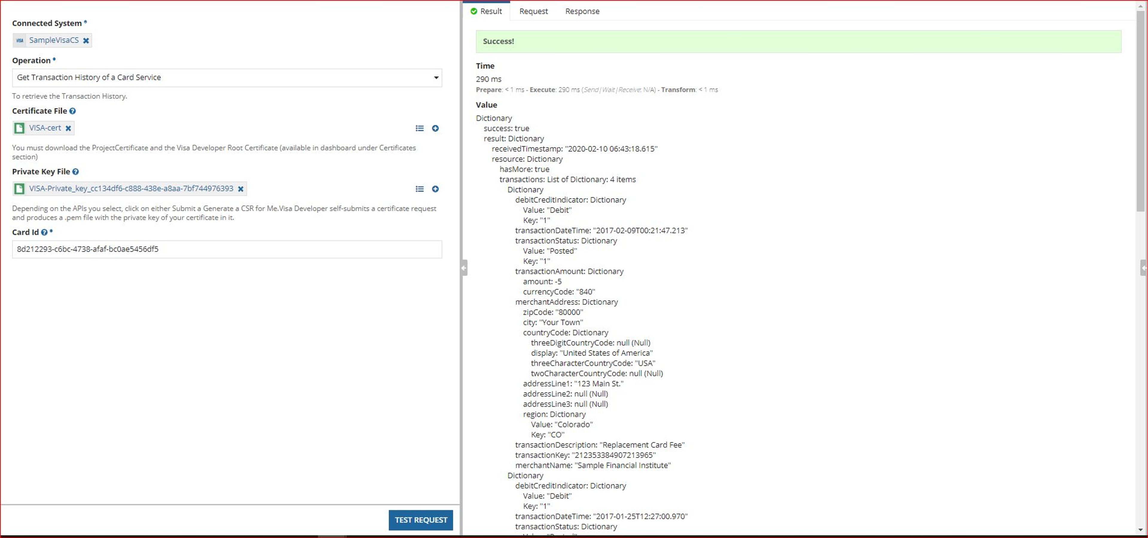 Visa Connected System screenshot 8