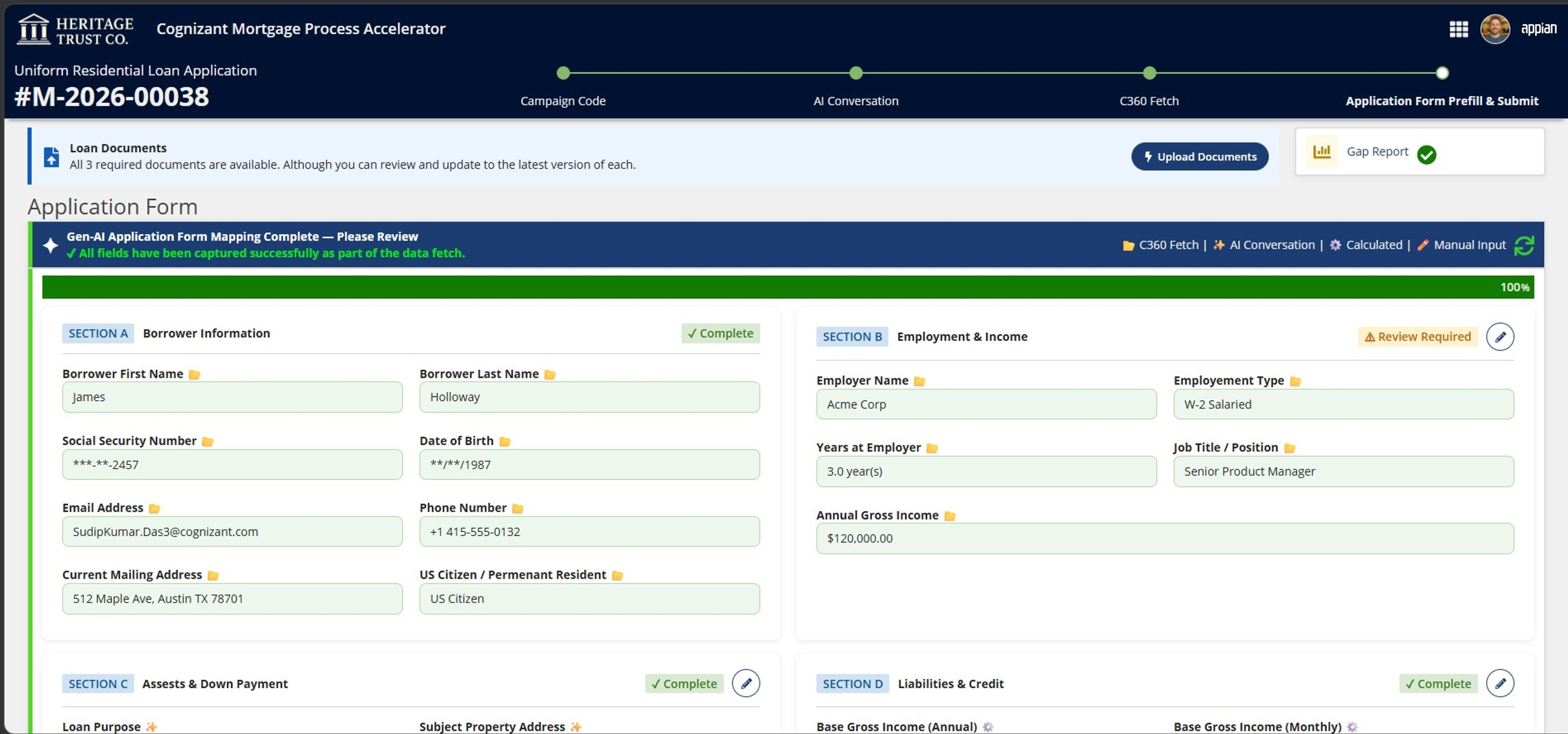 Mortgage Process Accelerator screenshot 5