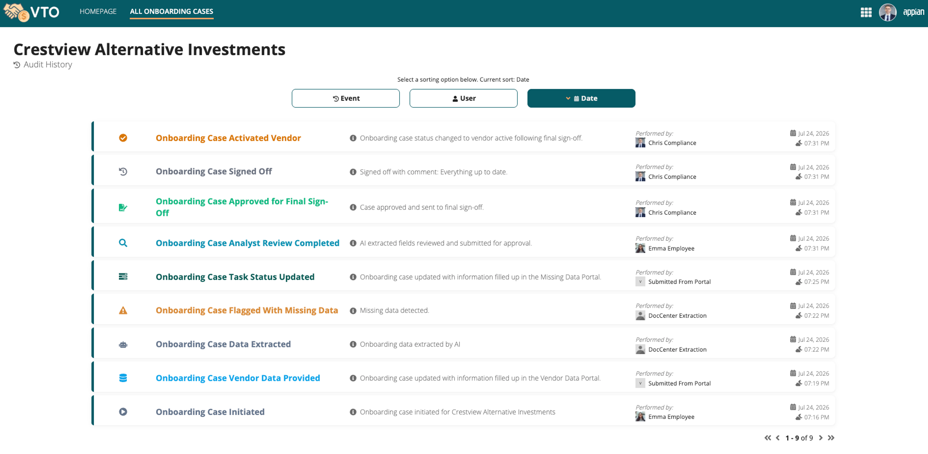 Vendor and Third Party Onboarding screenshot 8