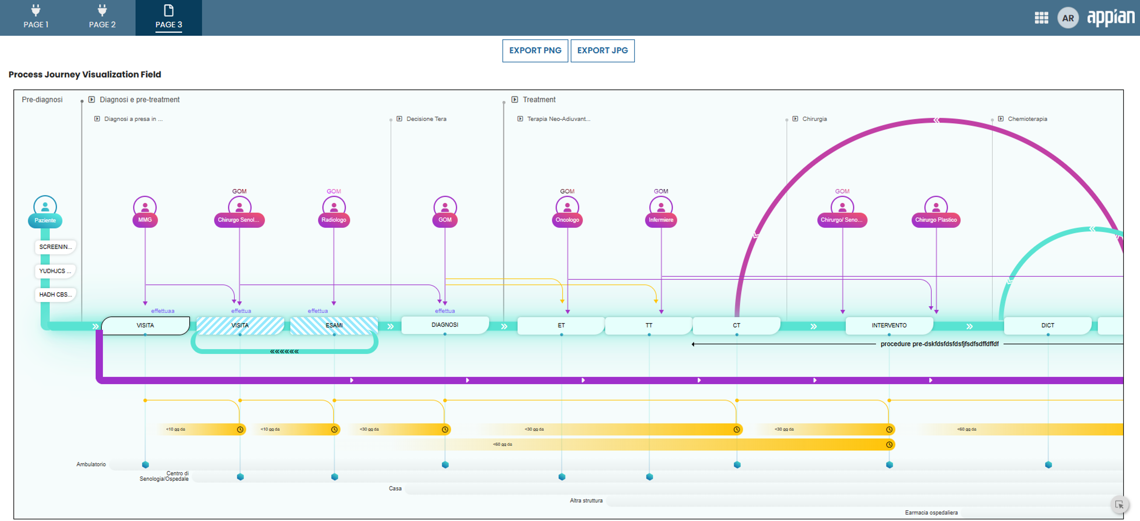 Process Journey Visualization Field screenshot 3