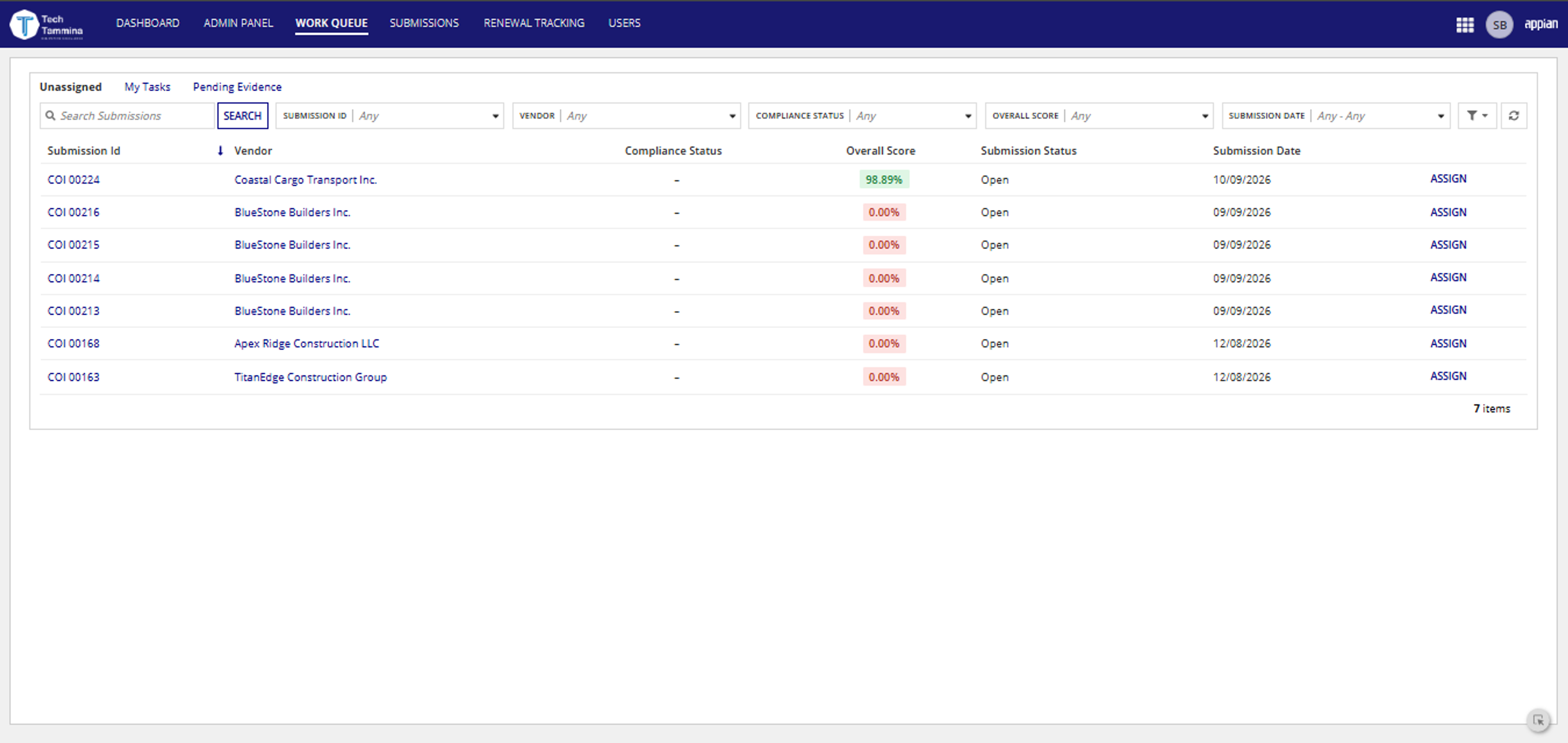 COI Compliance And Management screenshot 6
