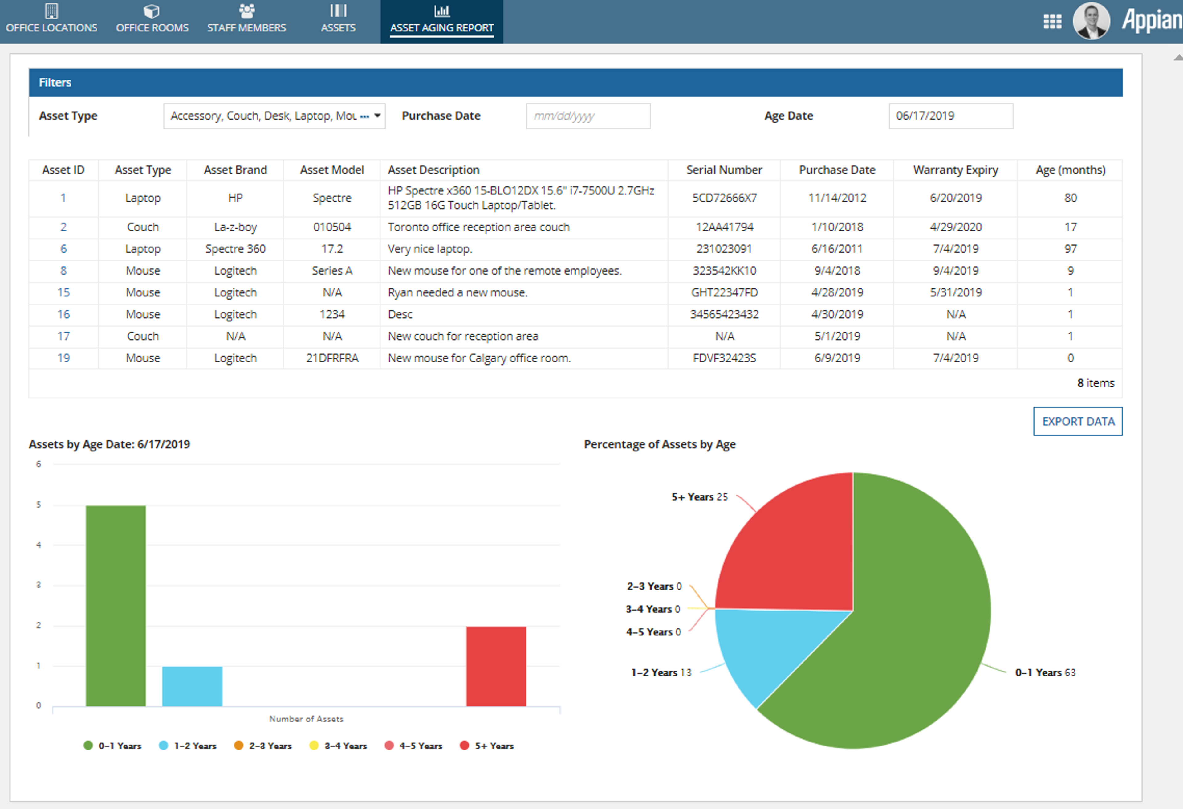 Physical Asset Manager screenshot 2