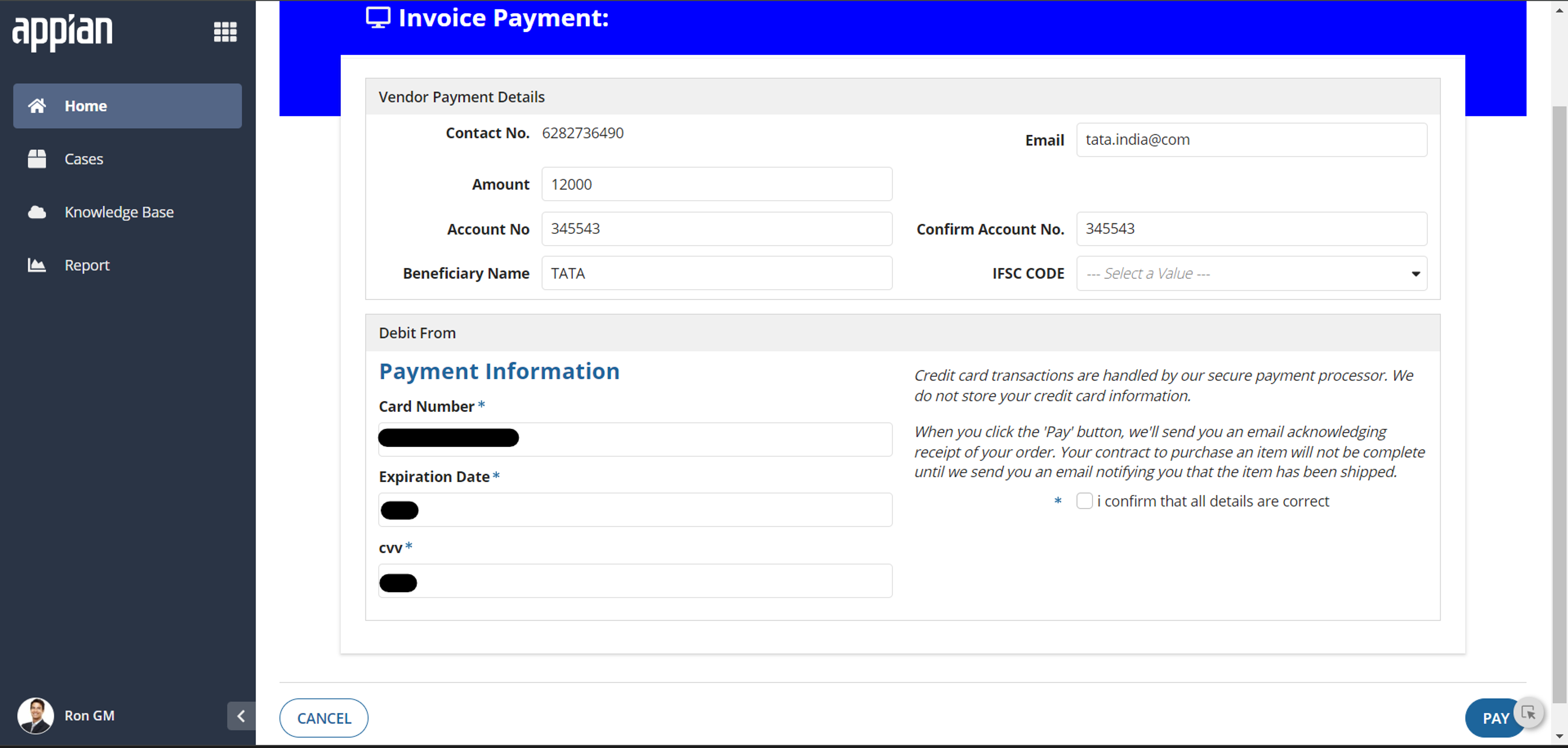 XPrs Invoicing screenshot 4