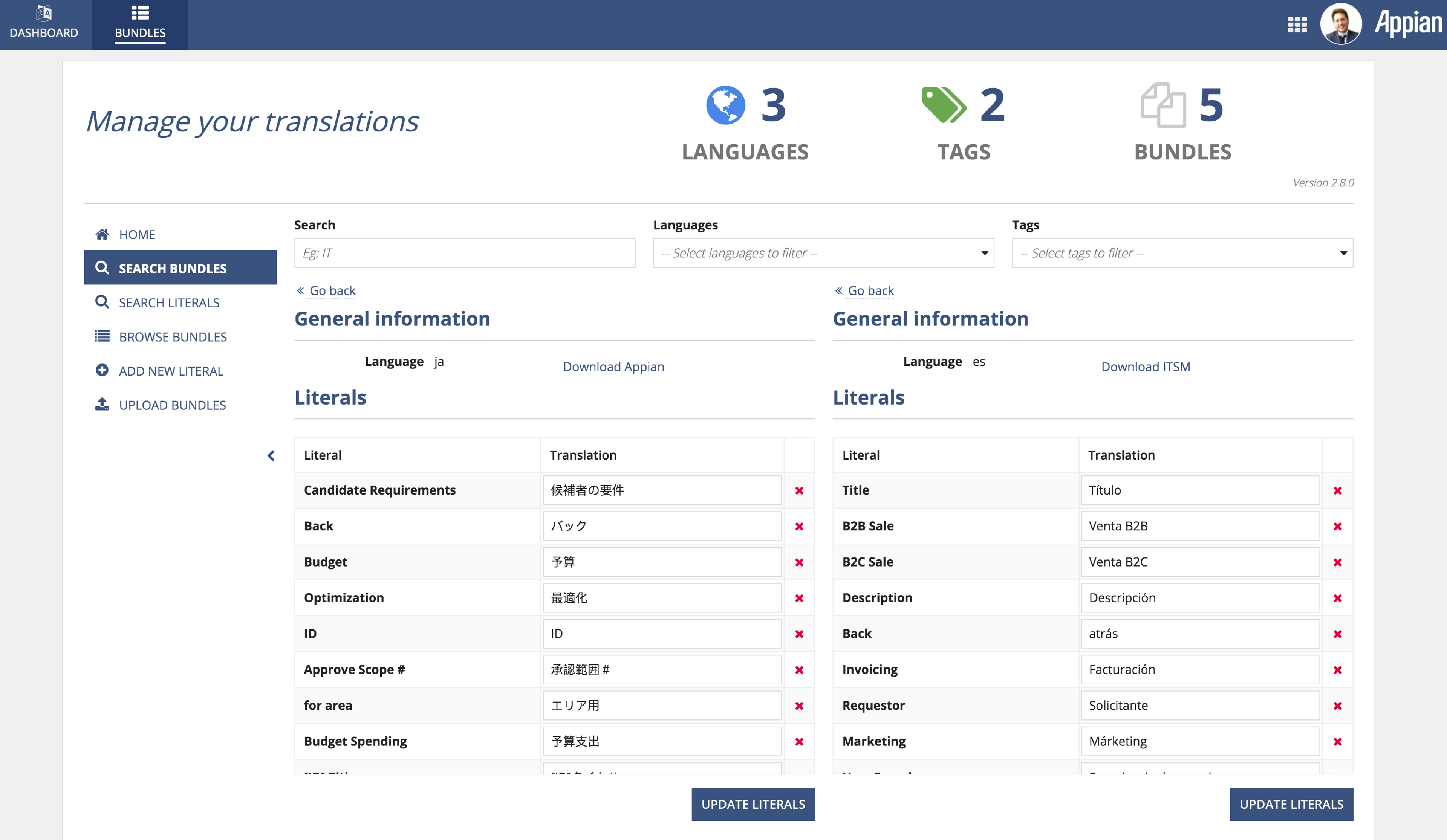 Application Translator screenshot 3