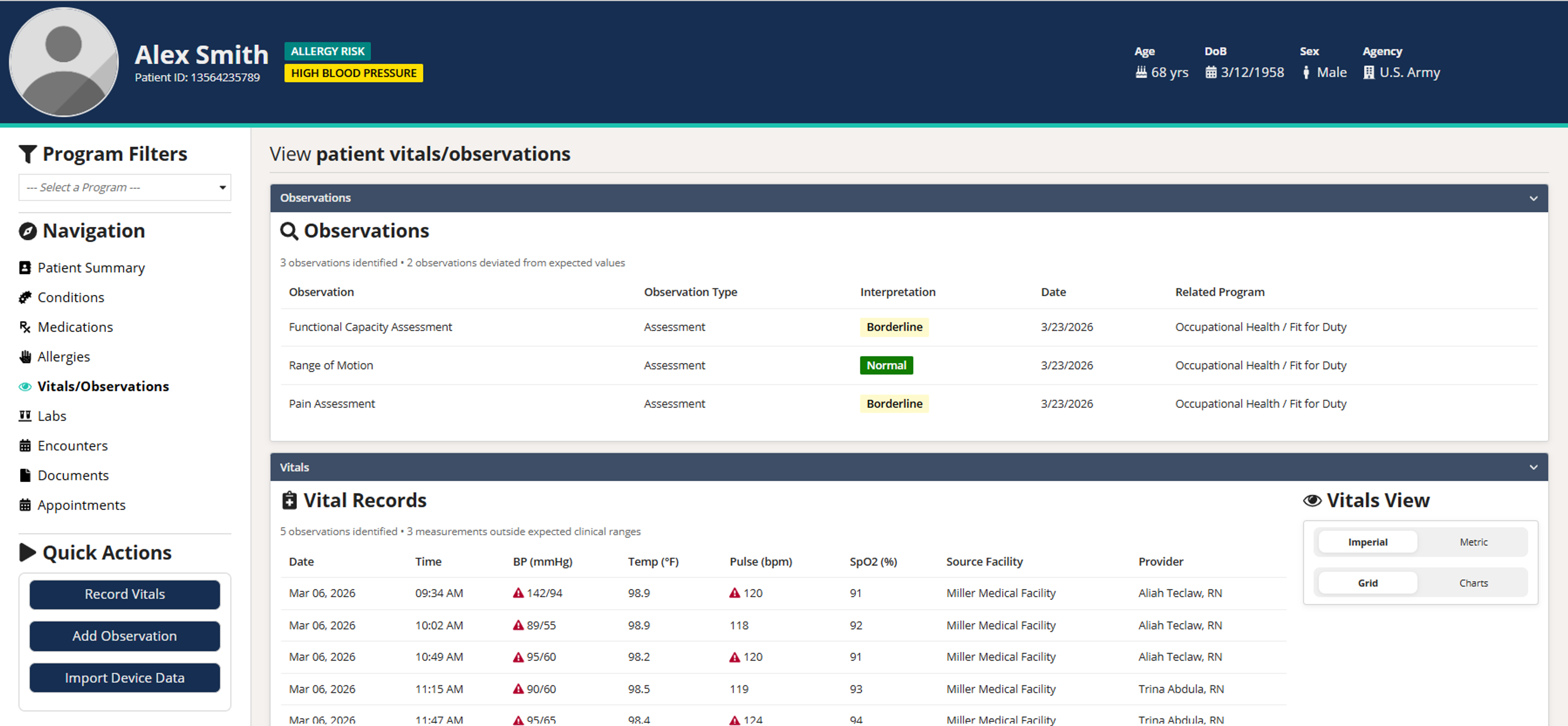 Fit-for-Purpose EHR screenshot 4