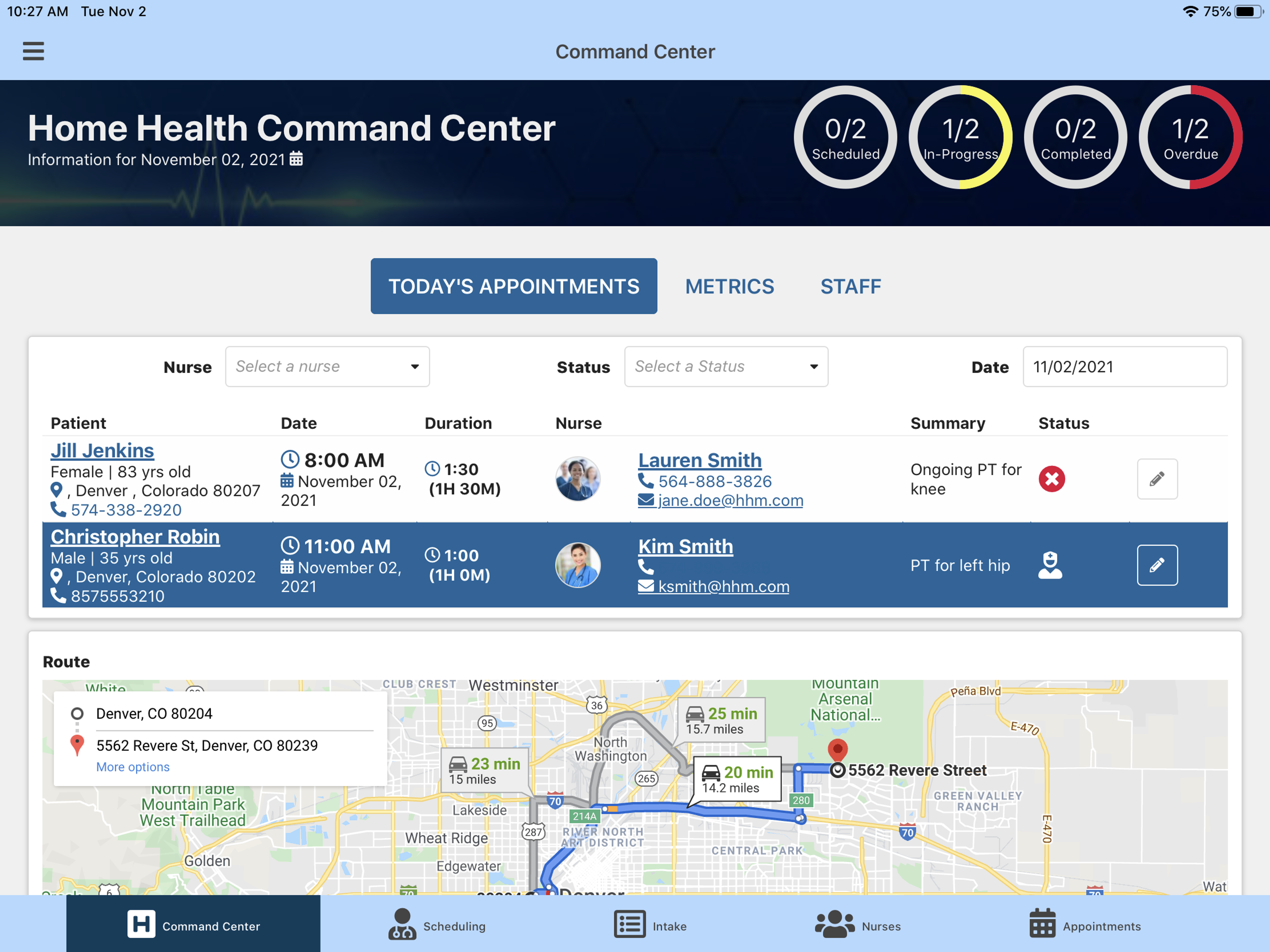 Home Health Manager screenshot 1