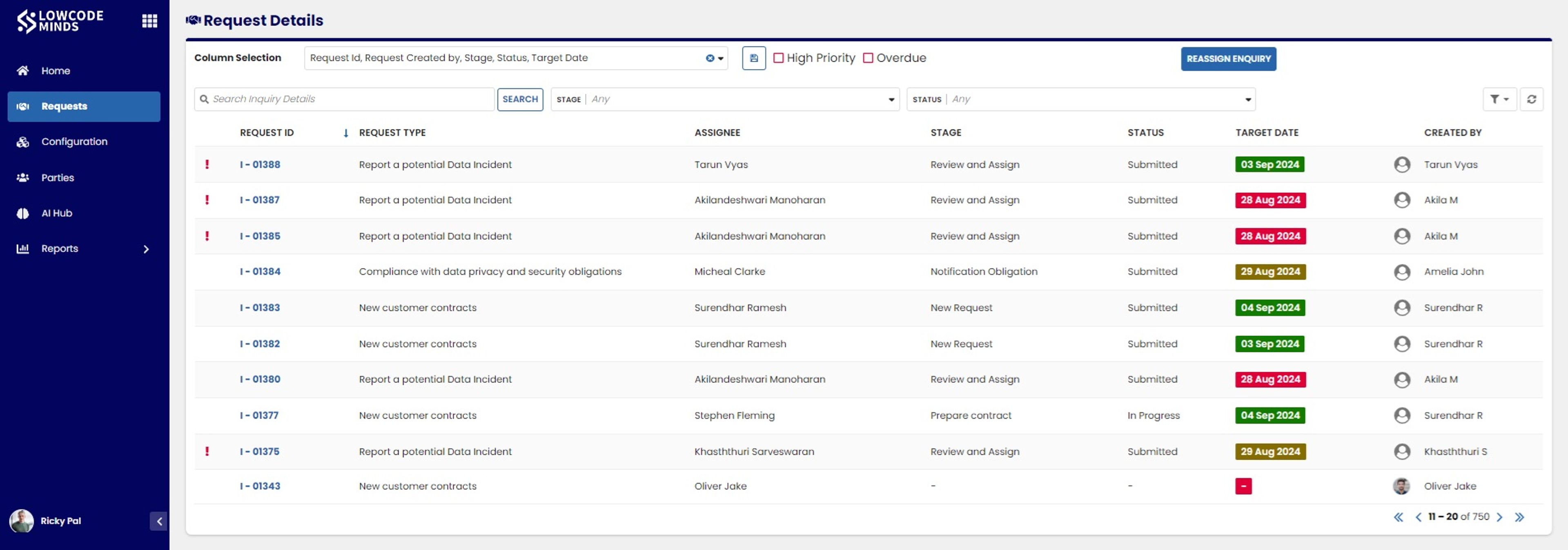 Lowcodeminds Legal-Hub Solution screenshot 2