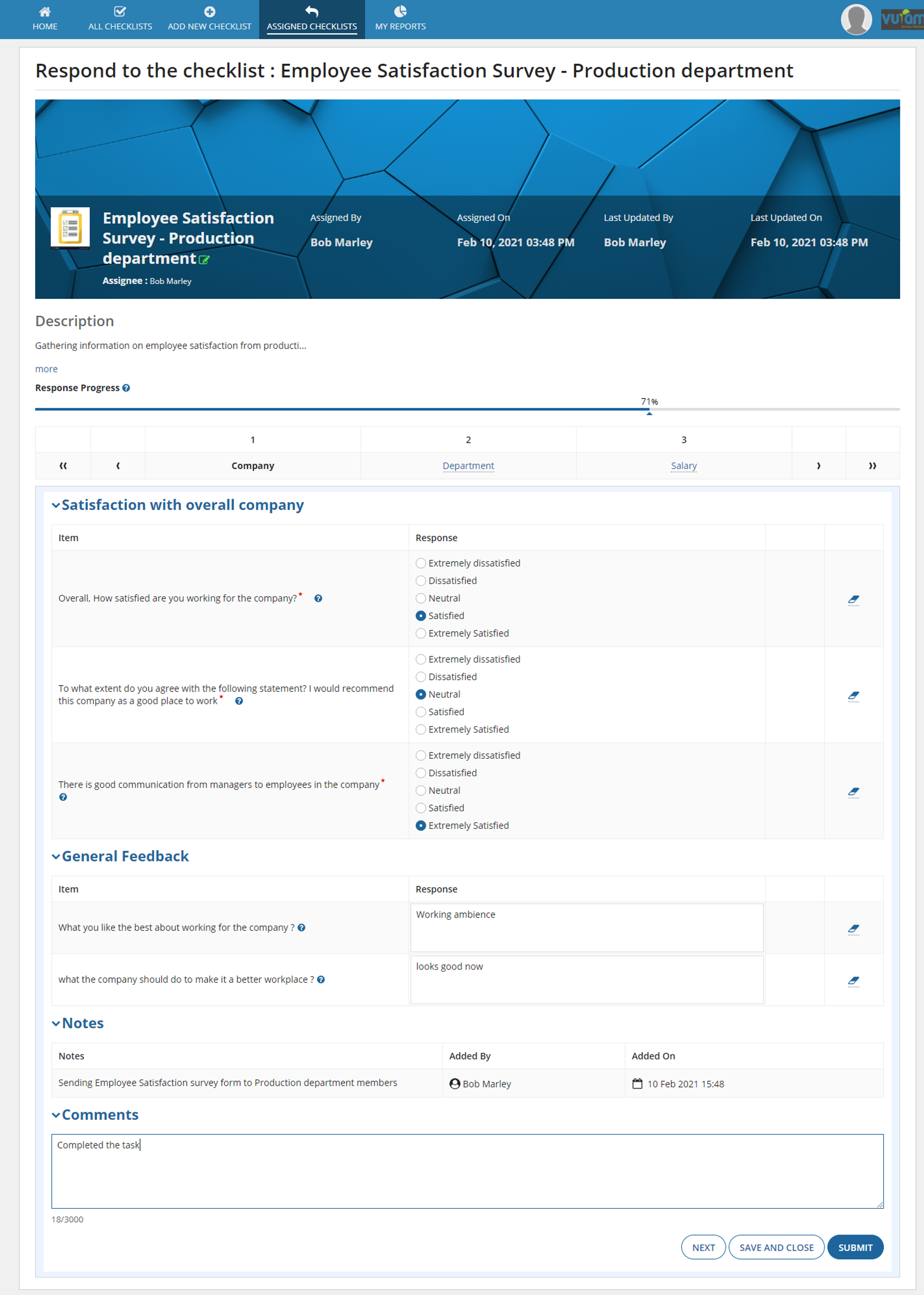 Checklist Automation System screenshot 6