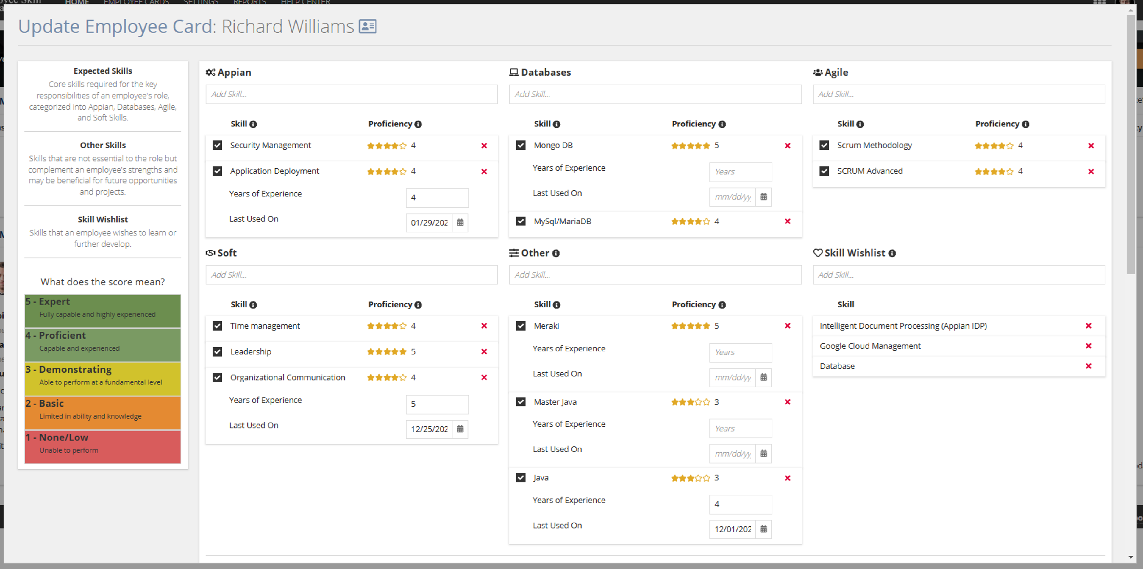 Employee Skill Management (ESM) screenshot 6
