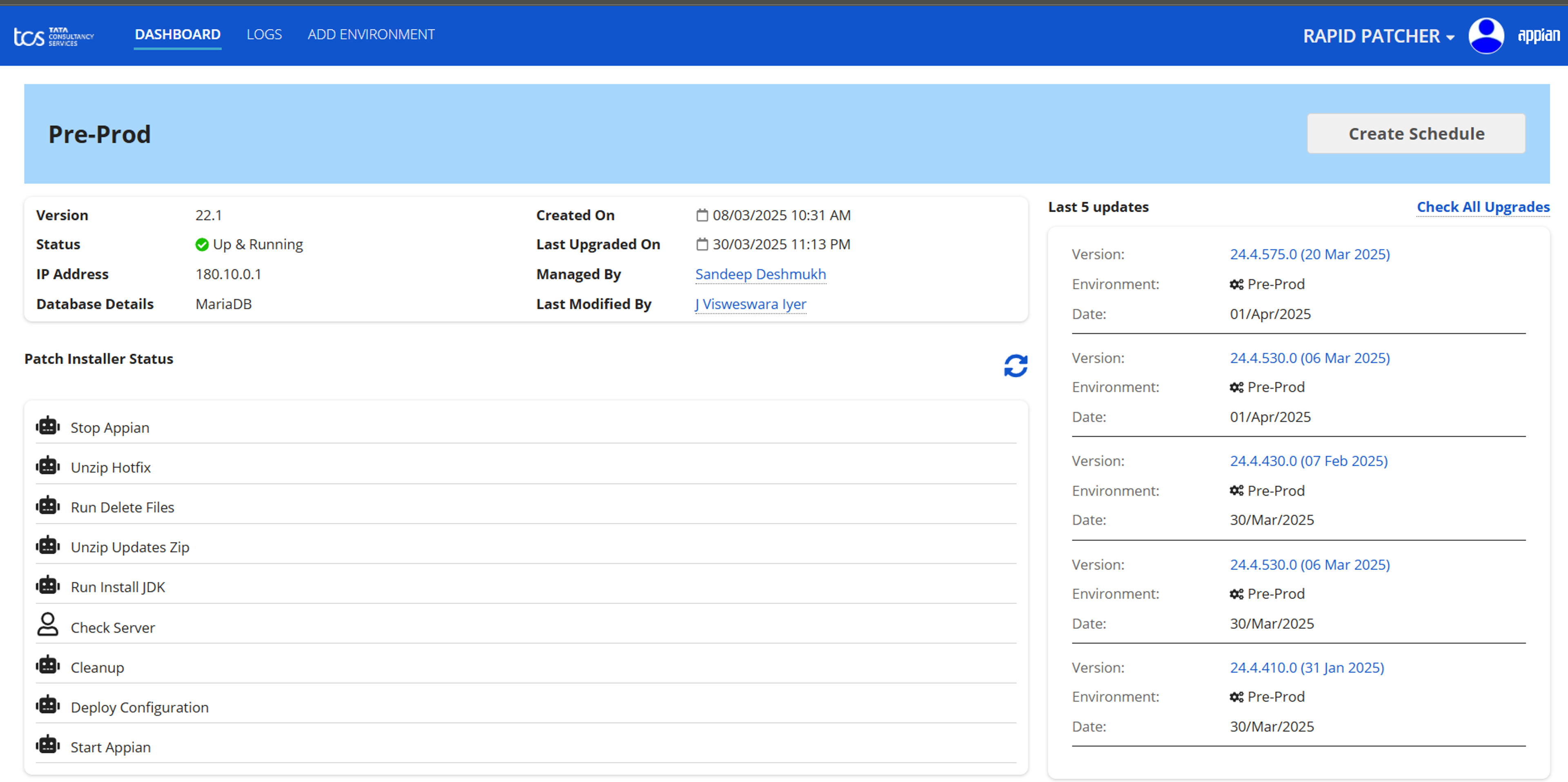 TCS Rapid Patcher screenshot 2