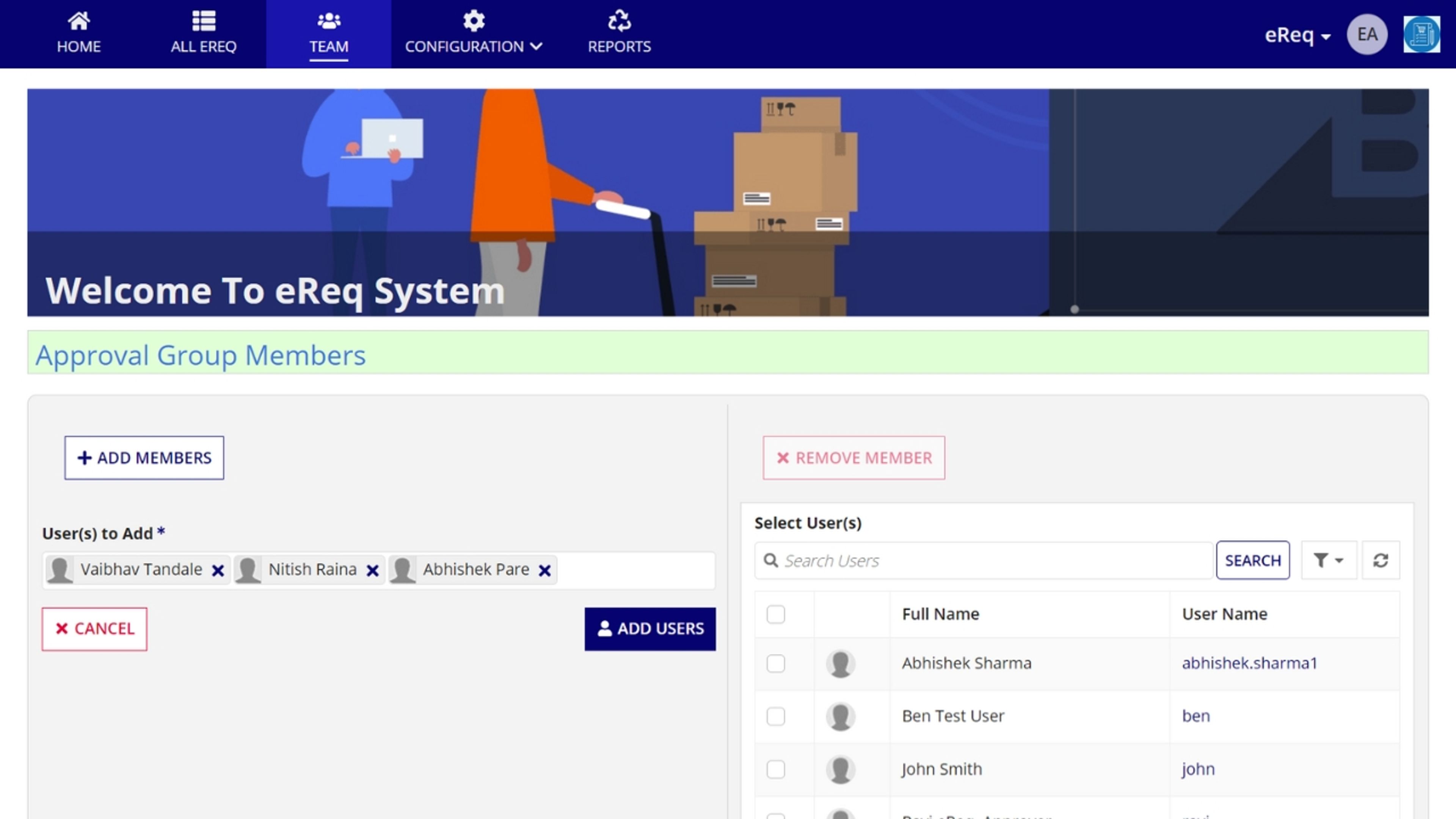 eReq - Requisition Management System screenshot 11