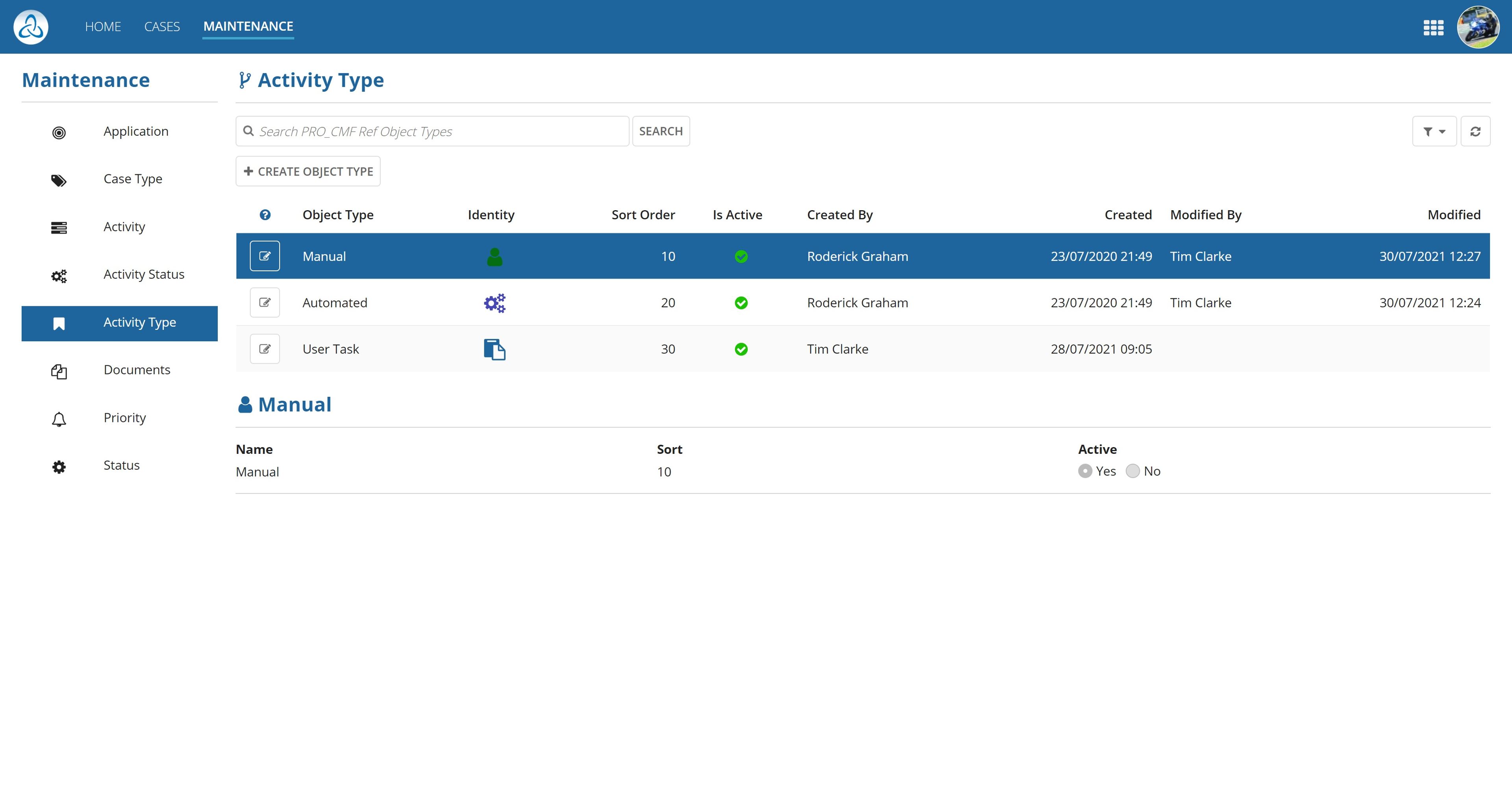Dynamic Case Management Framework screenshot 4