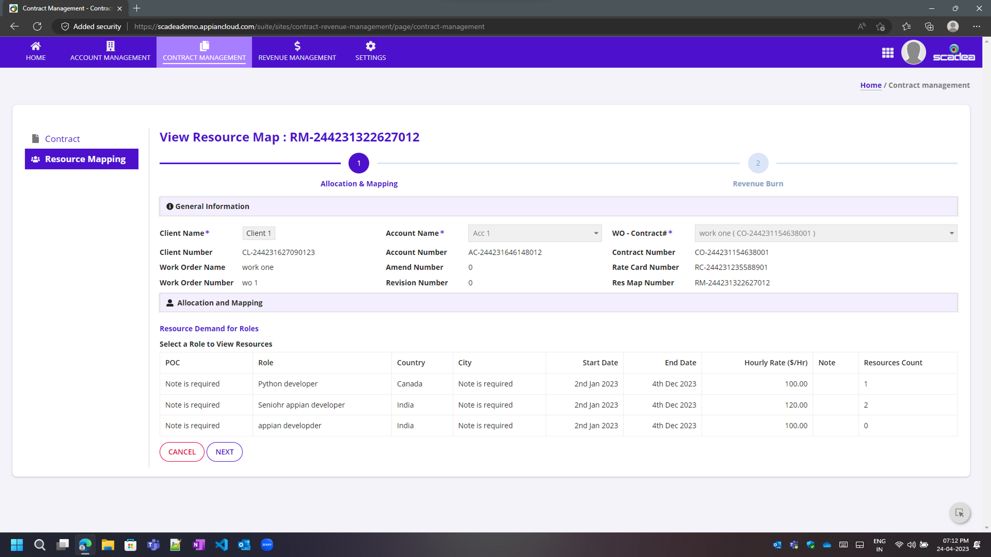RevX - Contract and Revenue Management System screenshot 7
