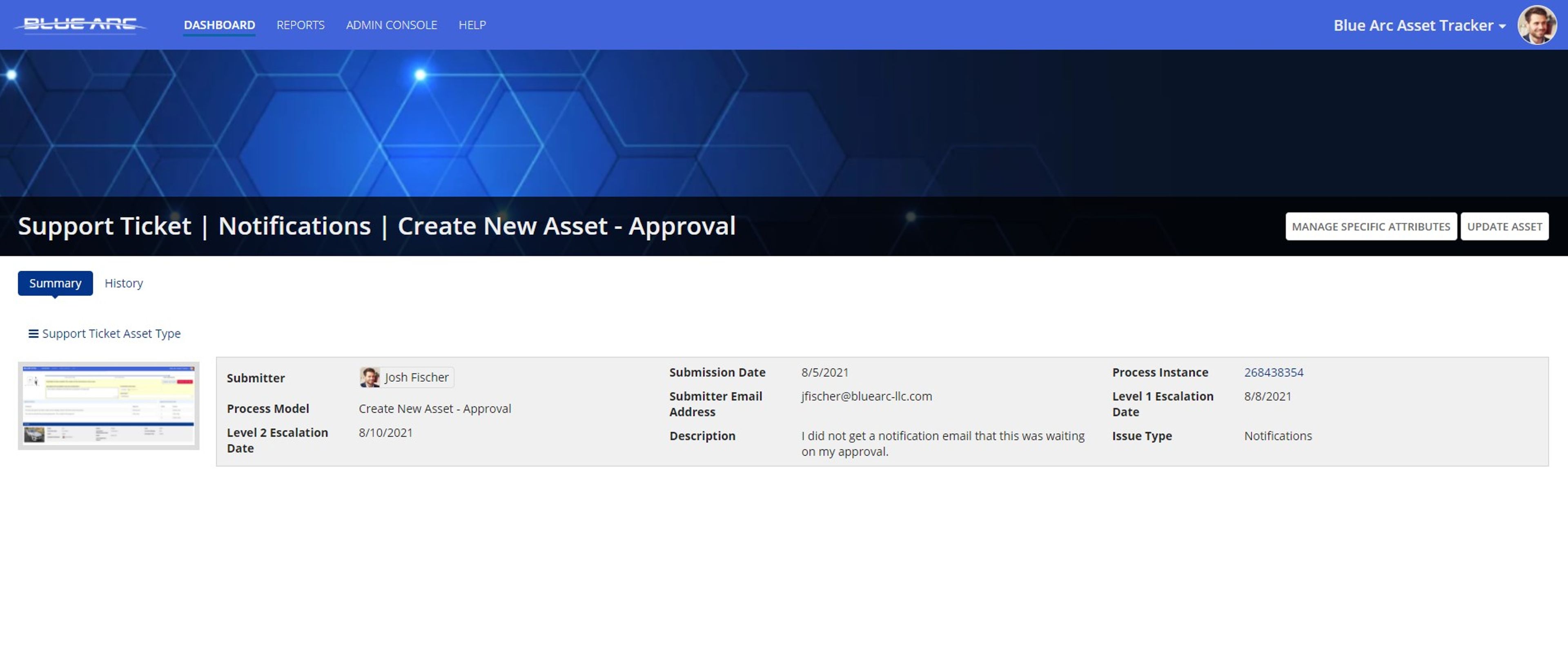 Blue Arc Asset Tracker (BAAT) screenshot 3
