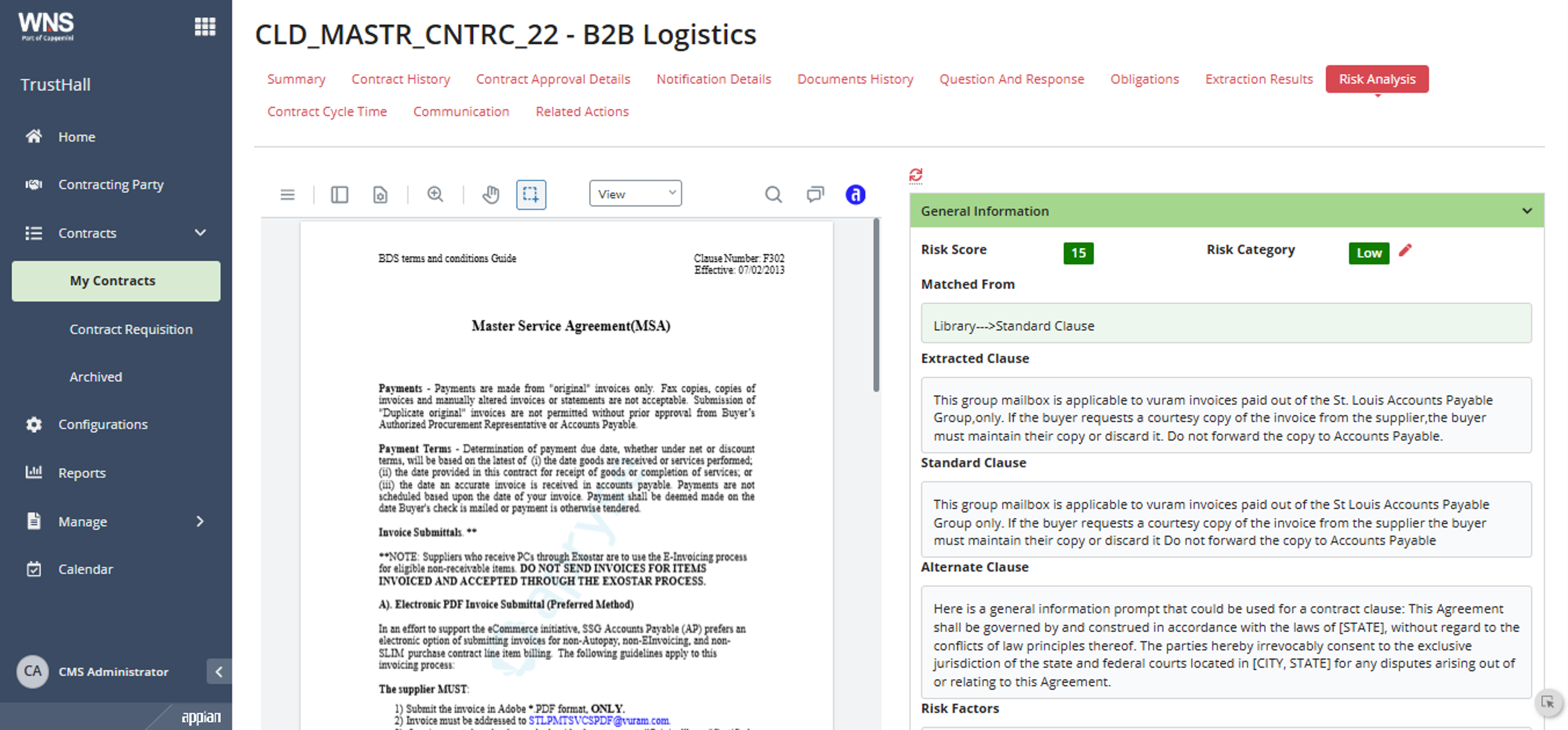TrustHall - Contract Management System screenshot 6