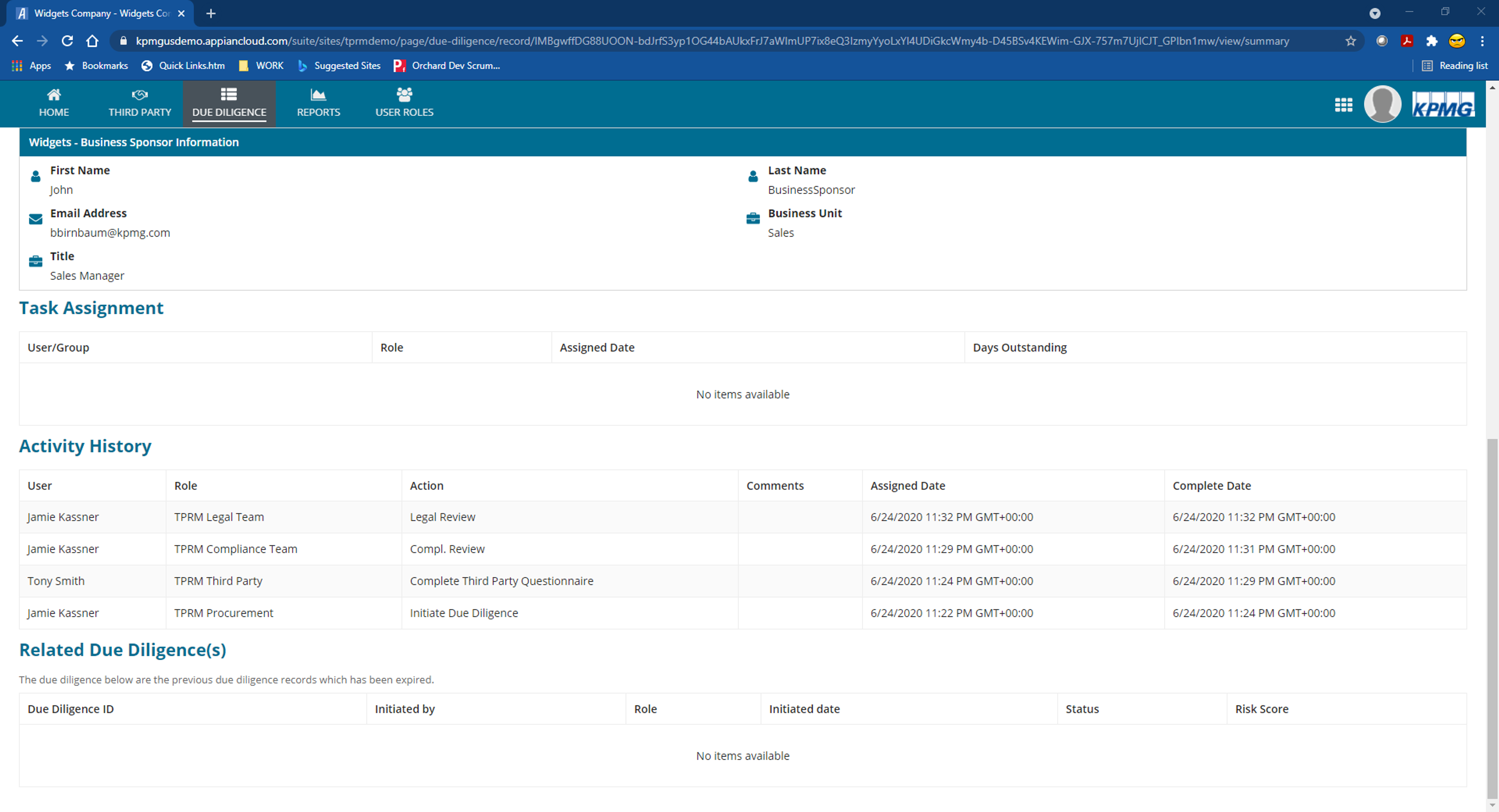Third-Party Risk Management (TPRM) screenshot 4