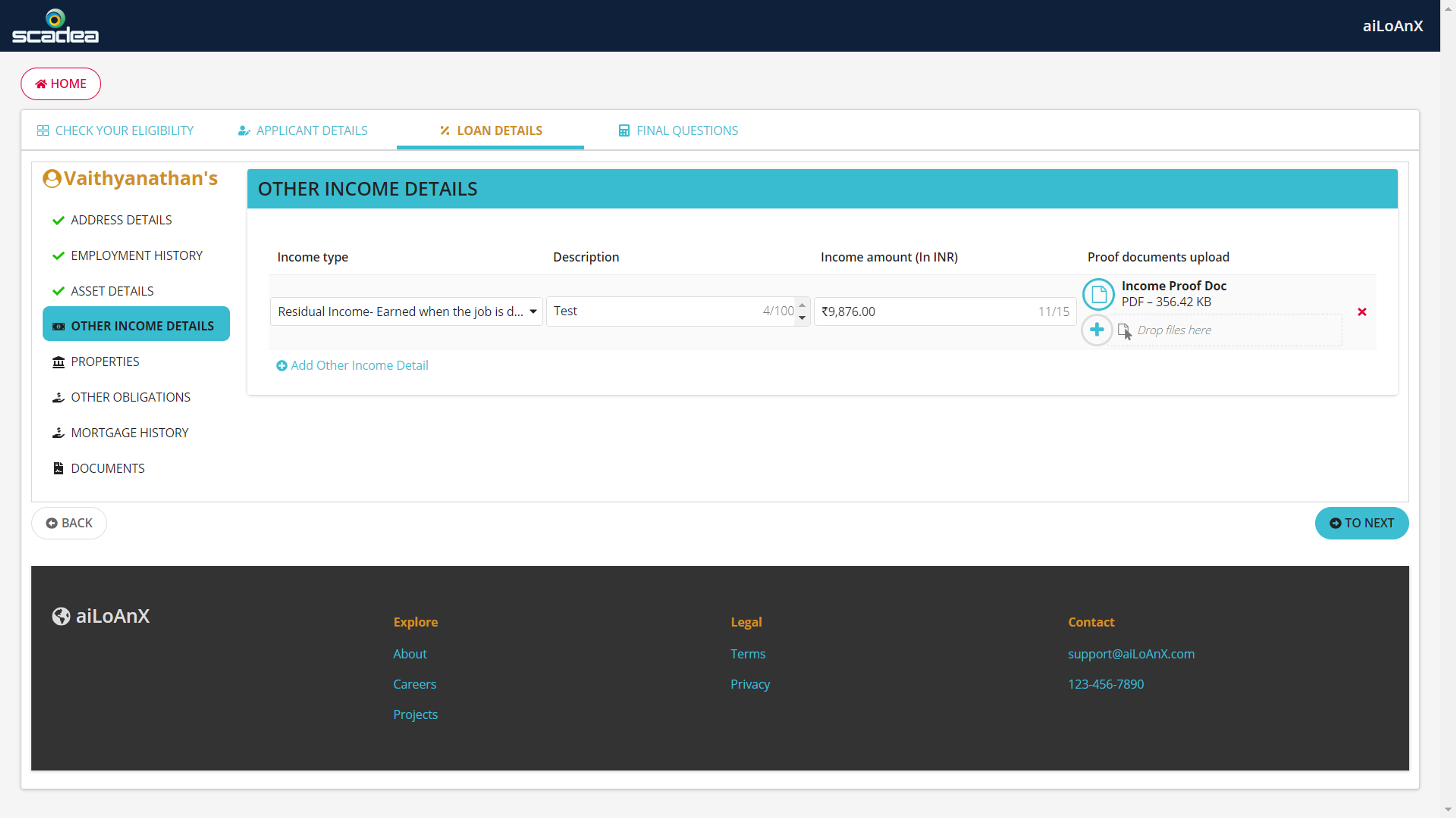 aiLoanX - Mortgage Workflow Management screenshot 22
