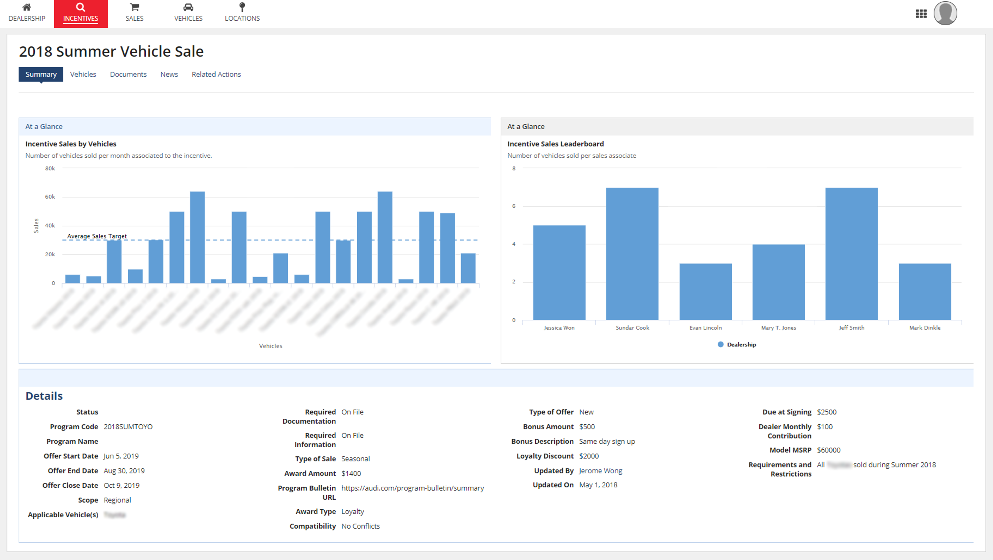 Vehicle Incentive Management screenshot 6