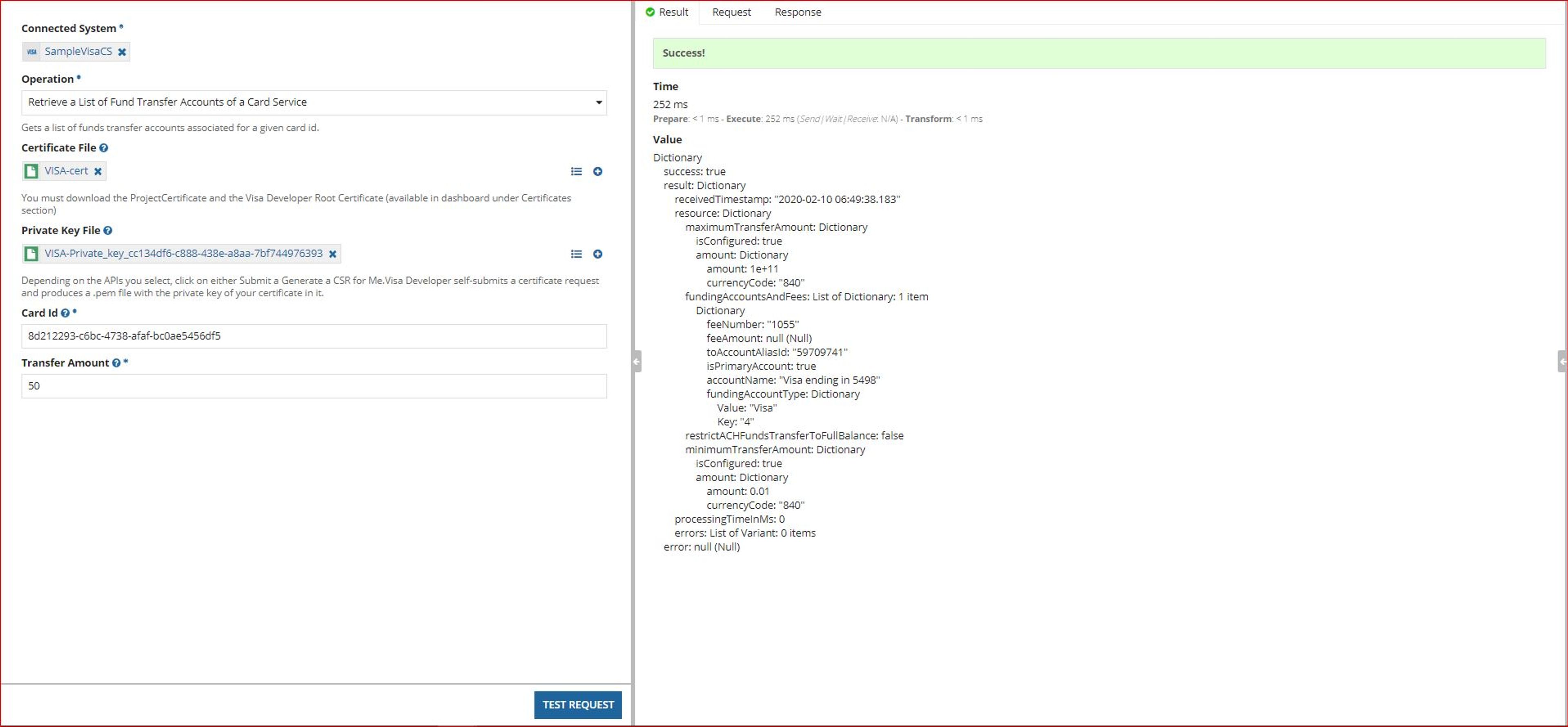 Visa Connected System screenshot 6