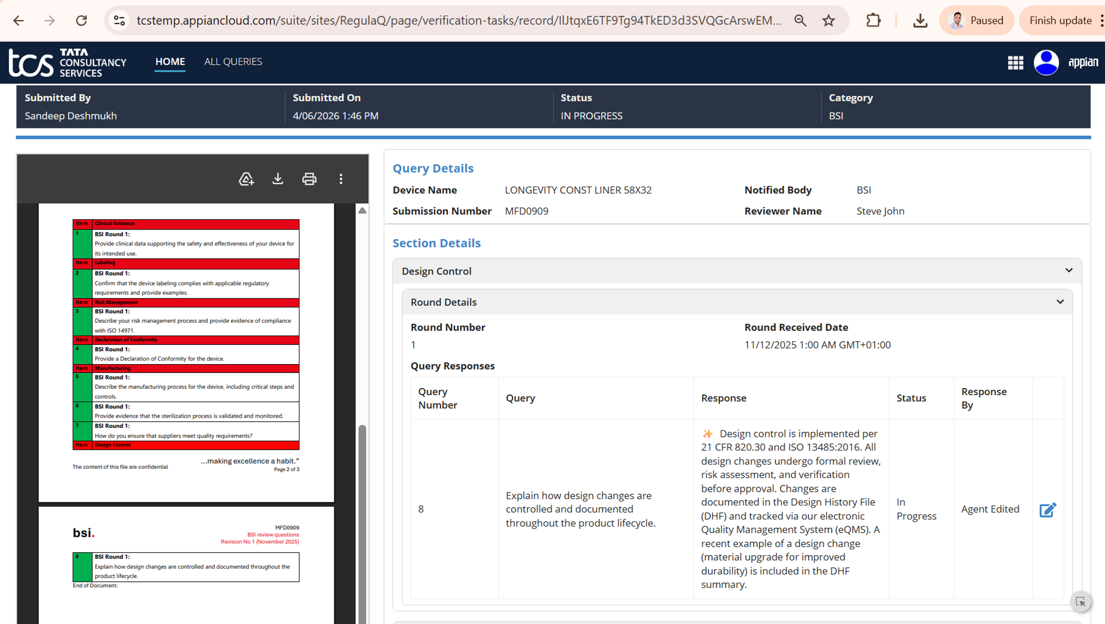 Agentic Enabled Query Resolution screenshot 2
