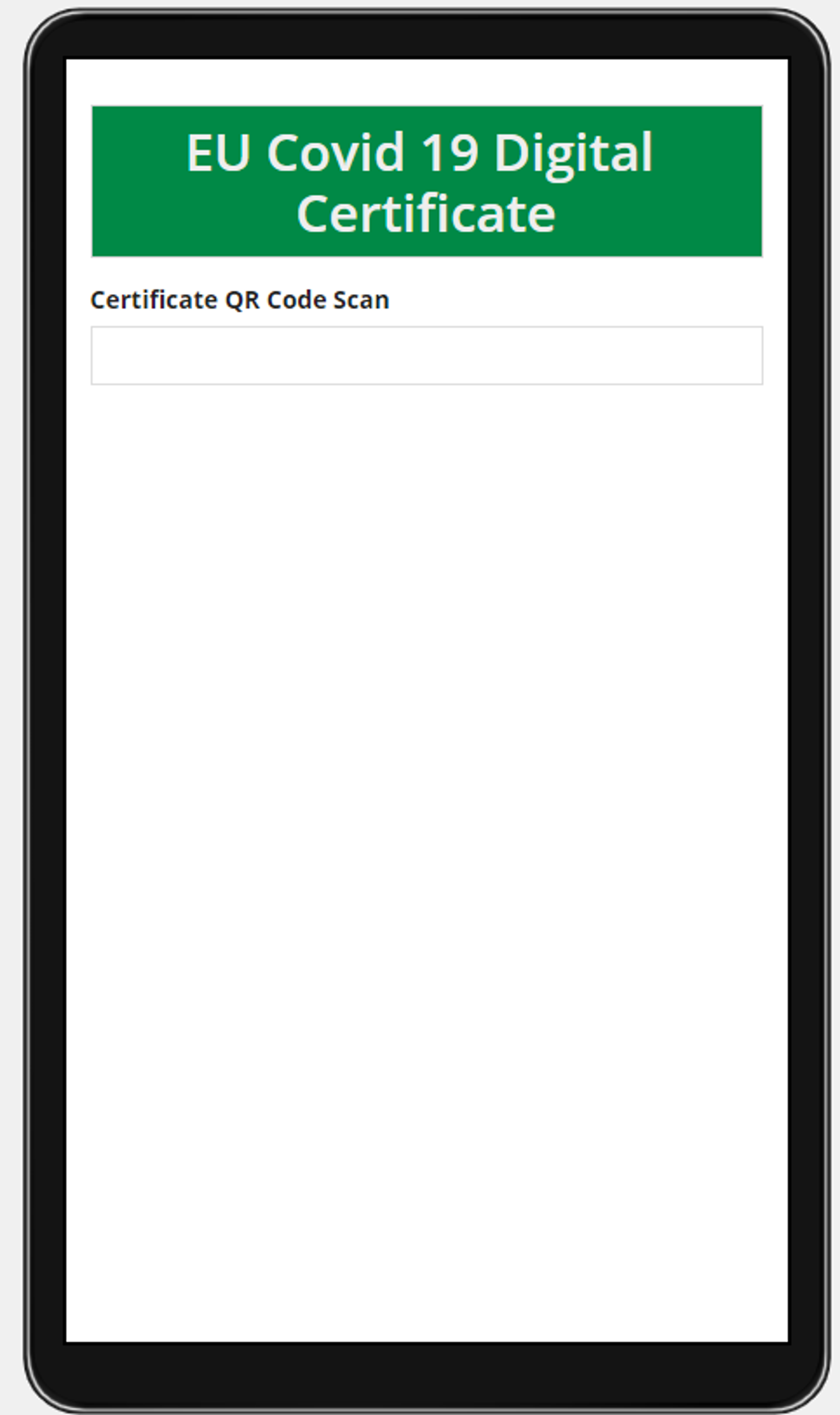EU COVID-19 Digital Certificate screenshot 5
