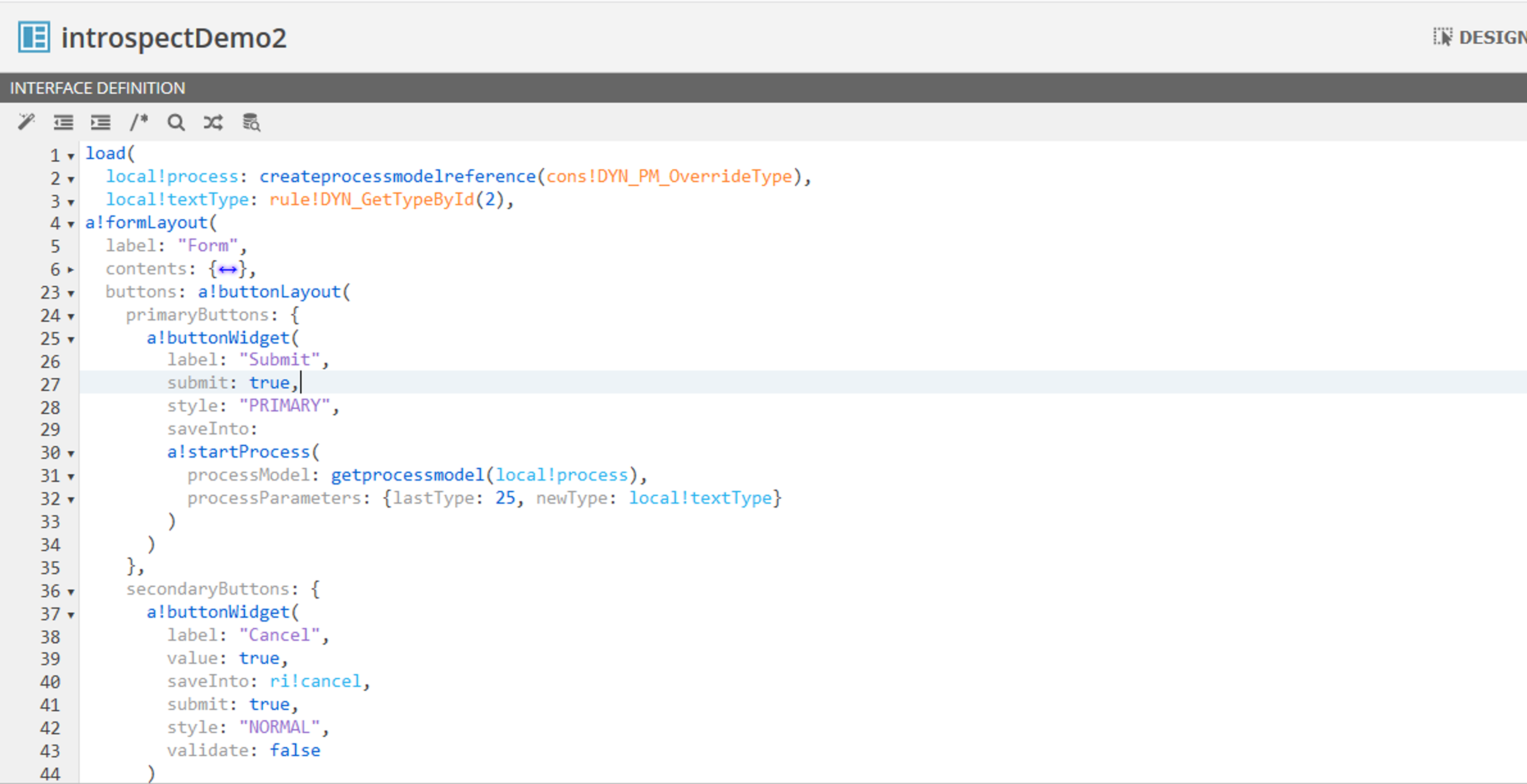 Appian Introspect Capability screenshot 1