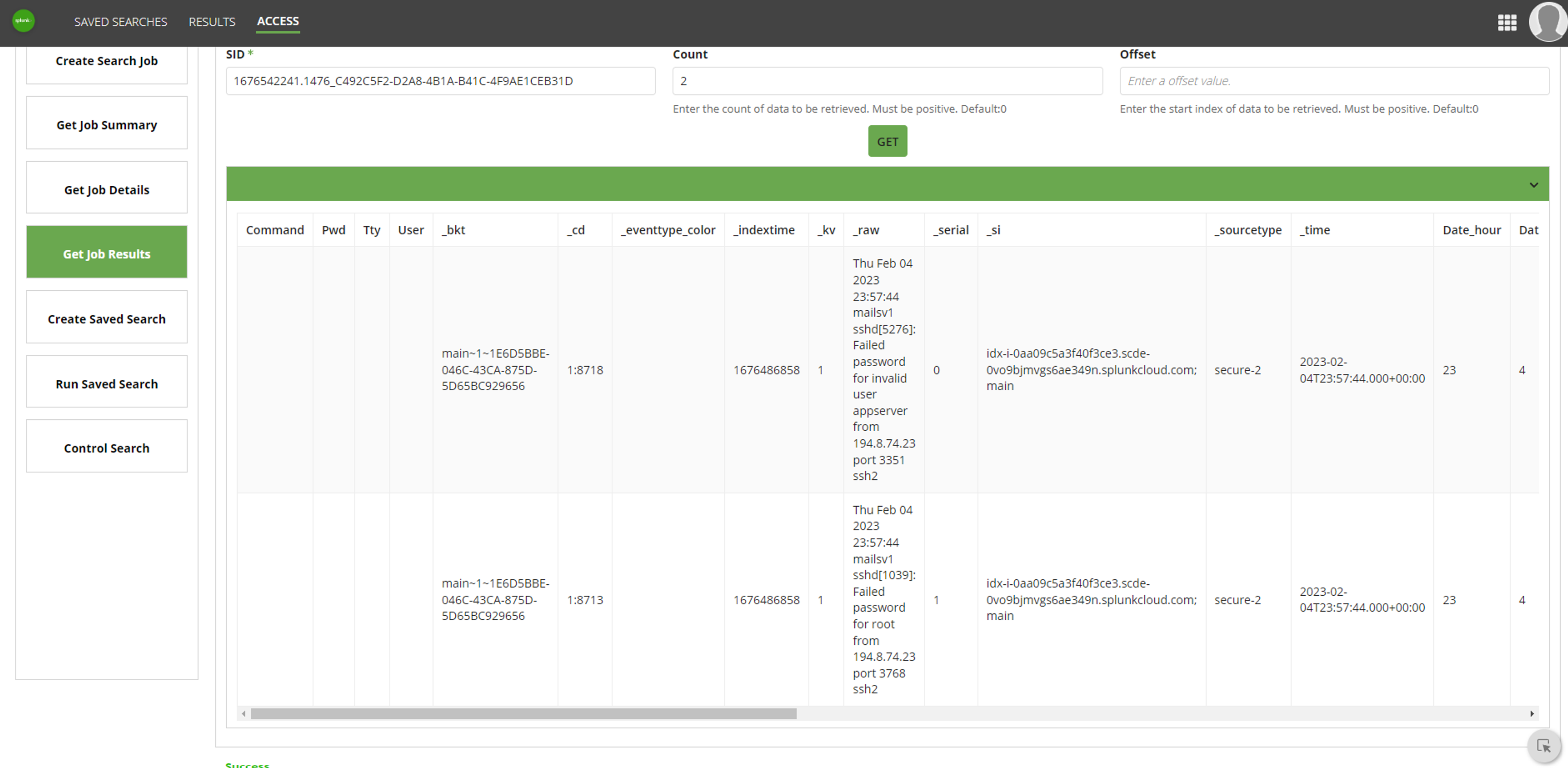 Splunk Connected System screenshot 4