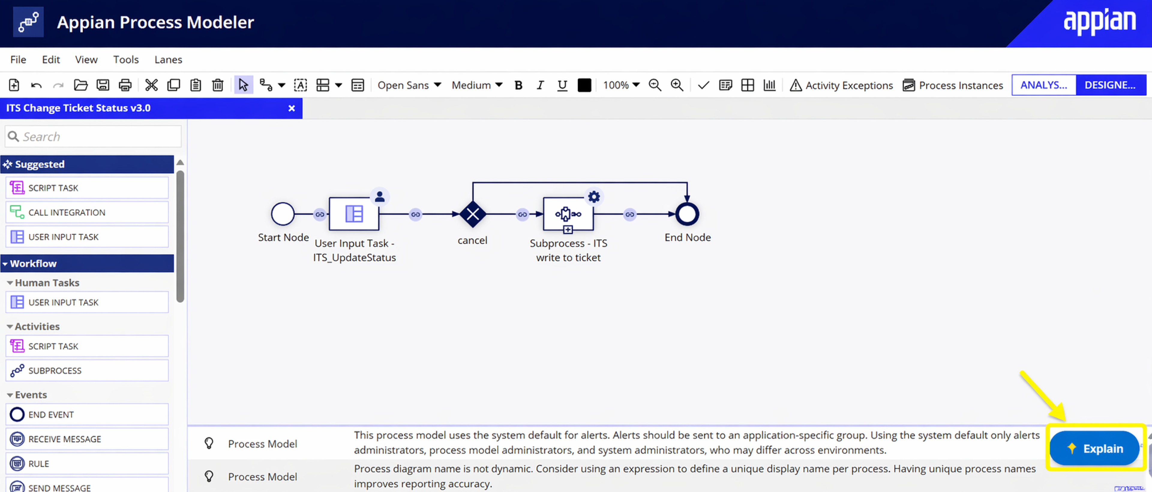 Appian AI Lens screenshot 2