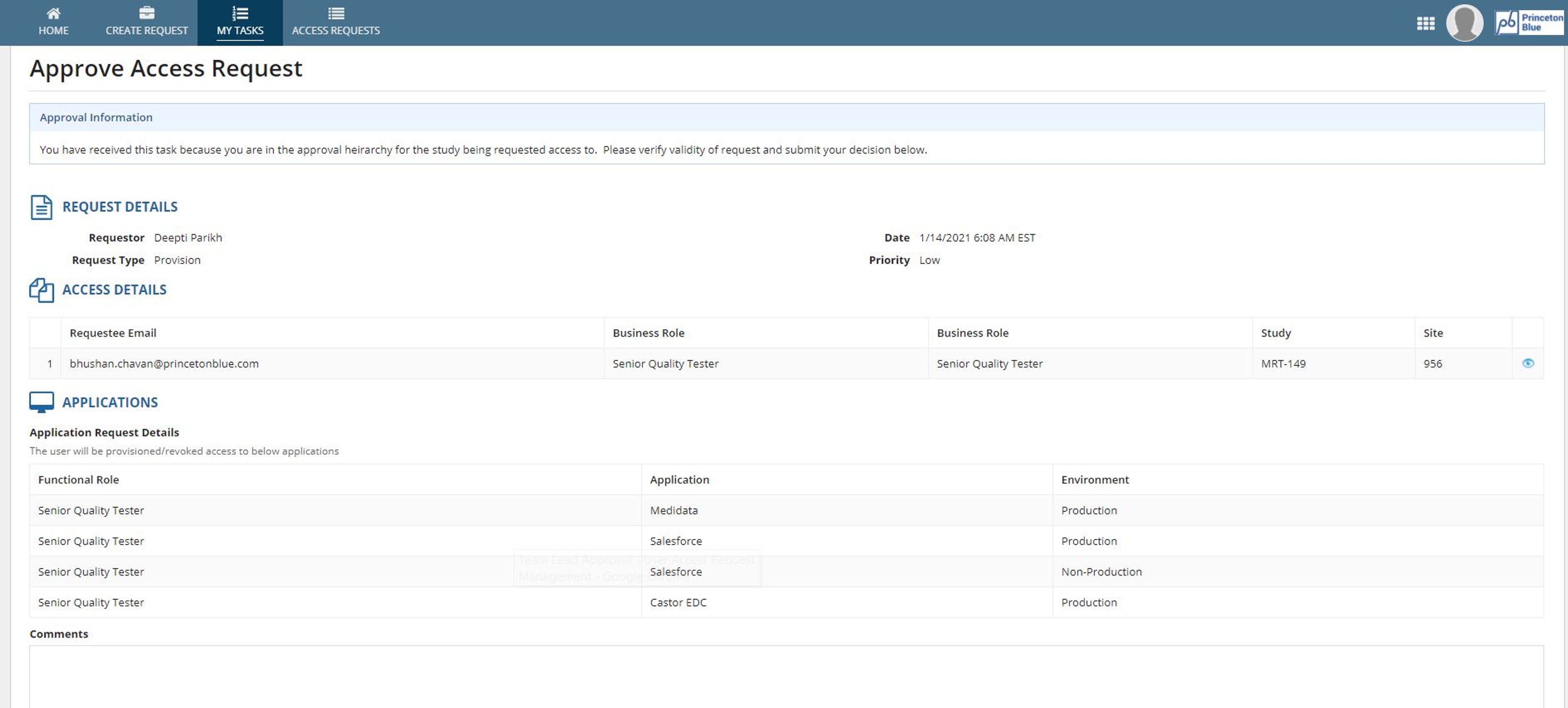 User Access Management (for Life Sciences) screenshot 9