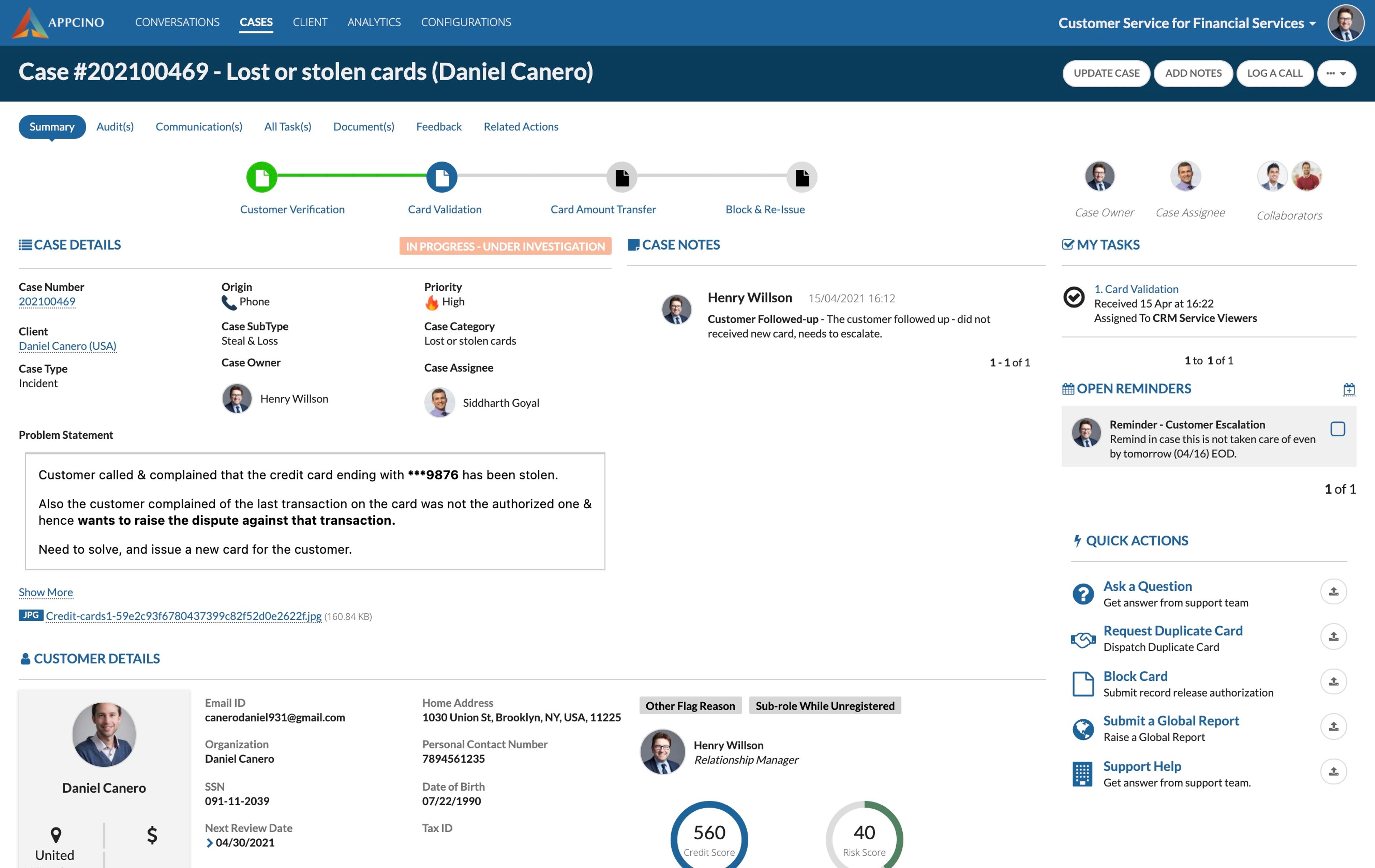 Client Lifecycle Management (CLM) screenshot 9