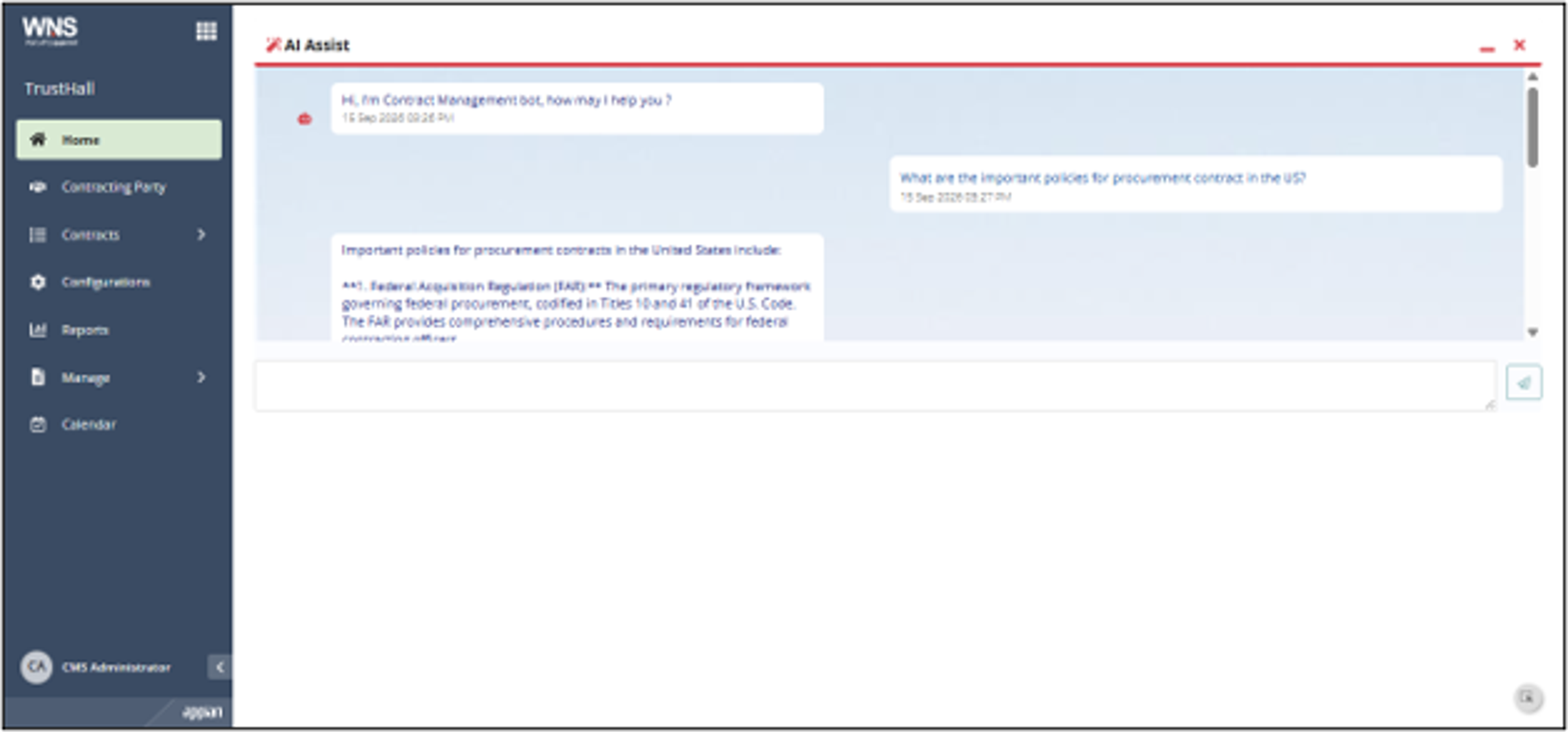 TrustHall - Contract Management System screenshot 4