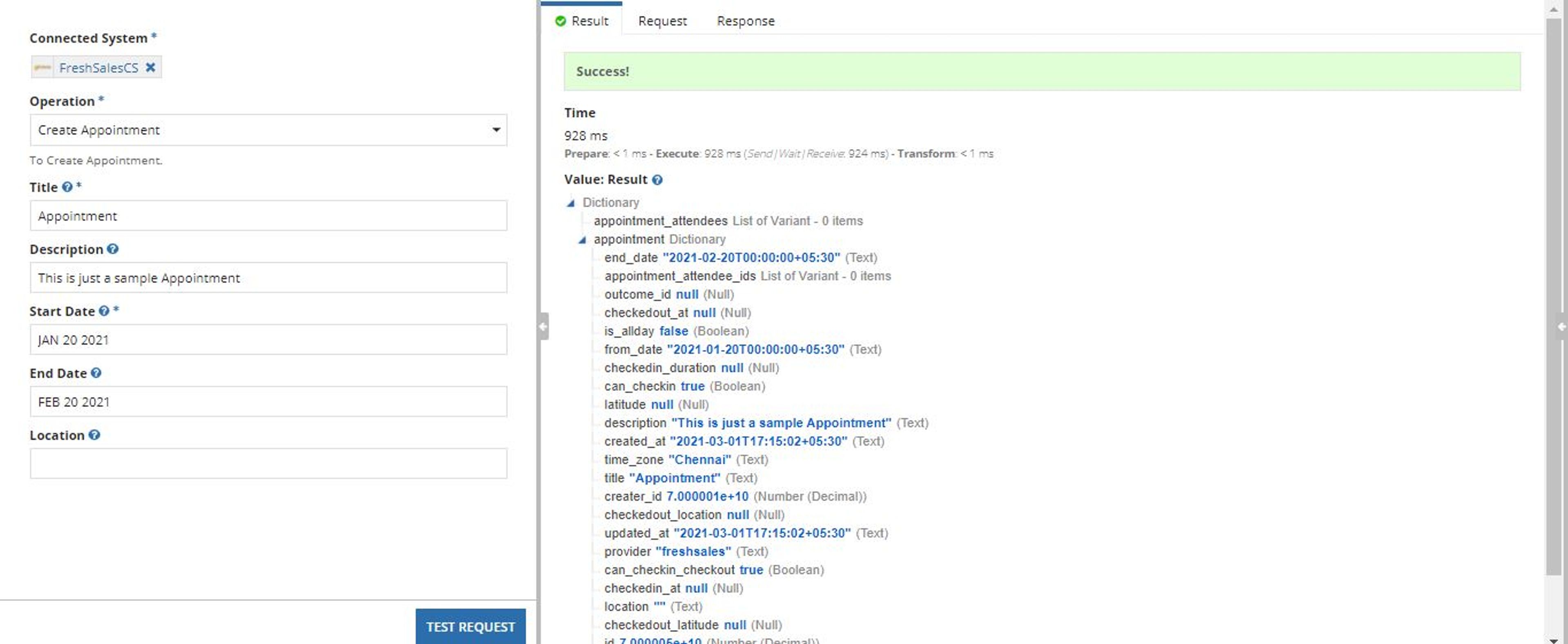 Freshworks CRM Connected System screenshot 8