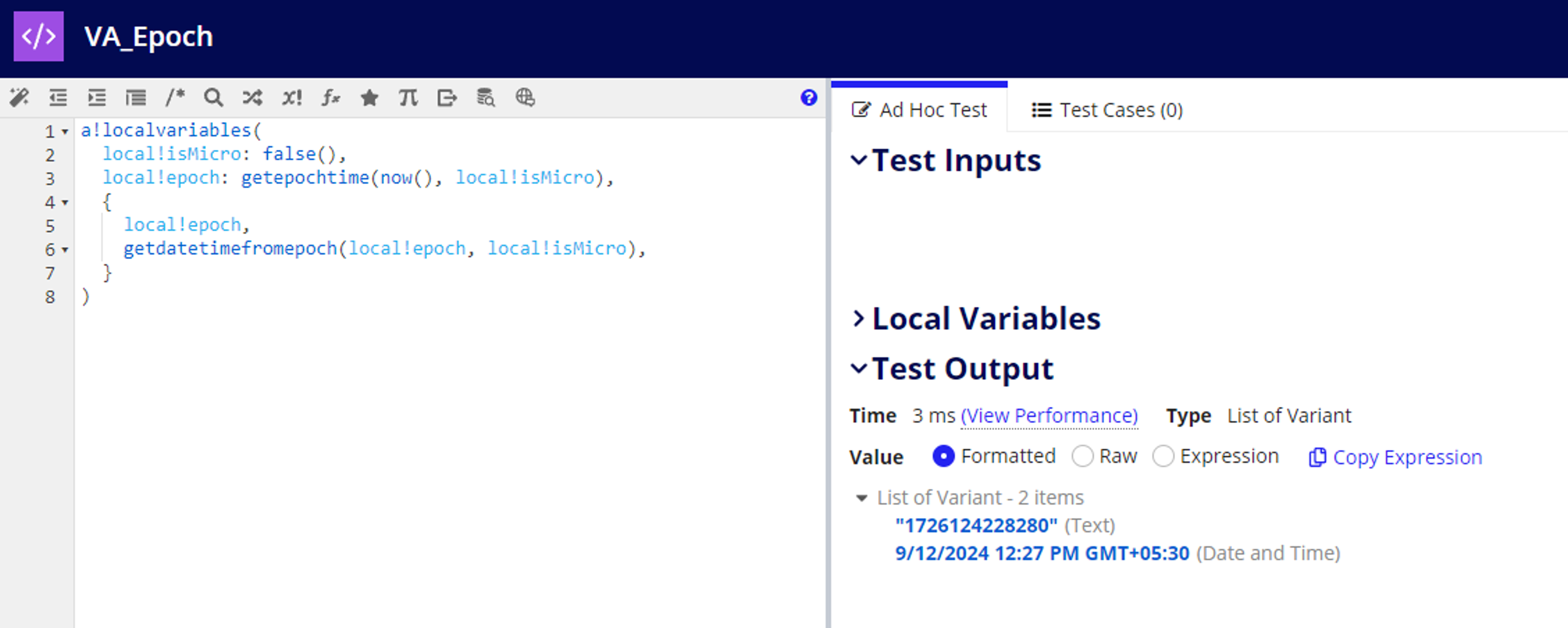 Epoch Functions screenshot 1