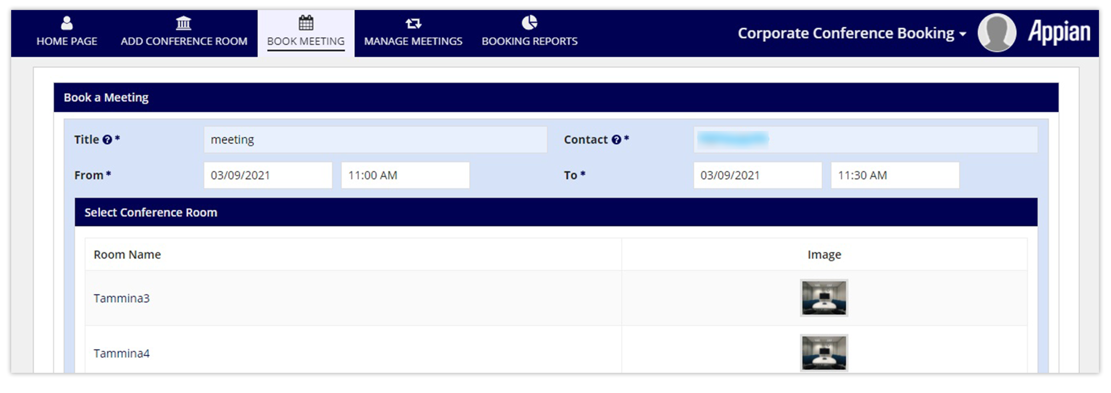 Corporate Conference Booking screenshot 9