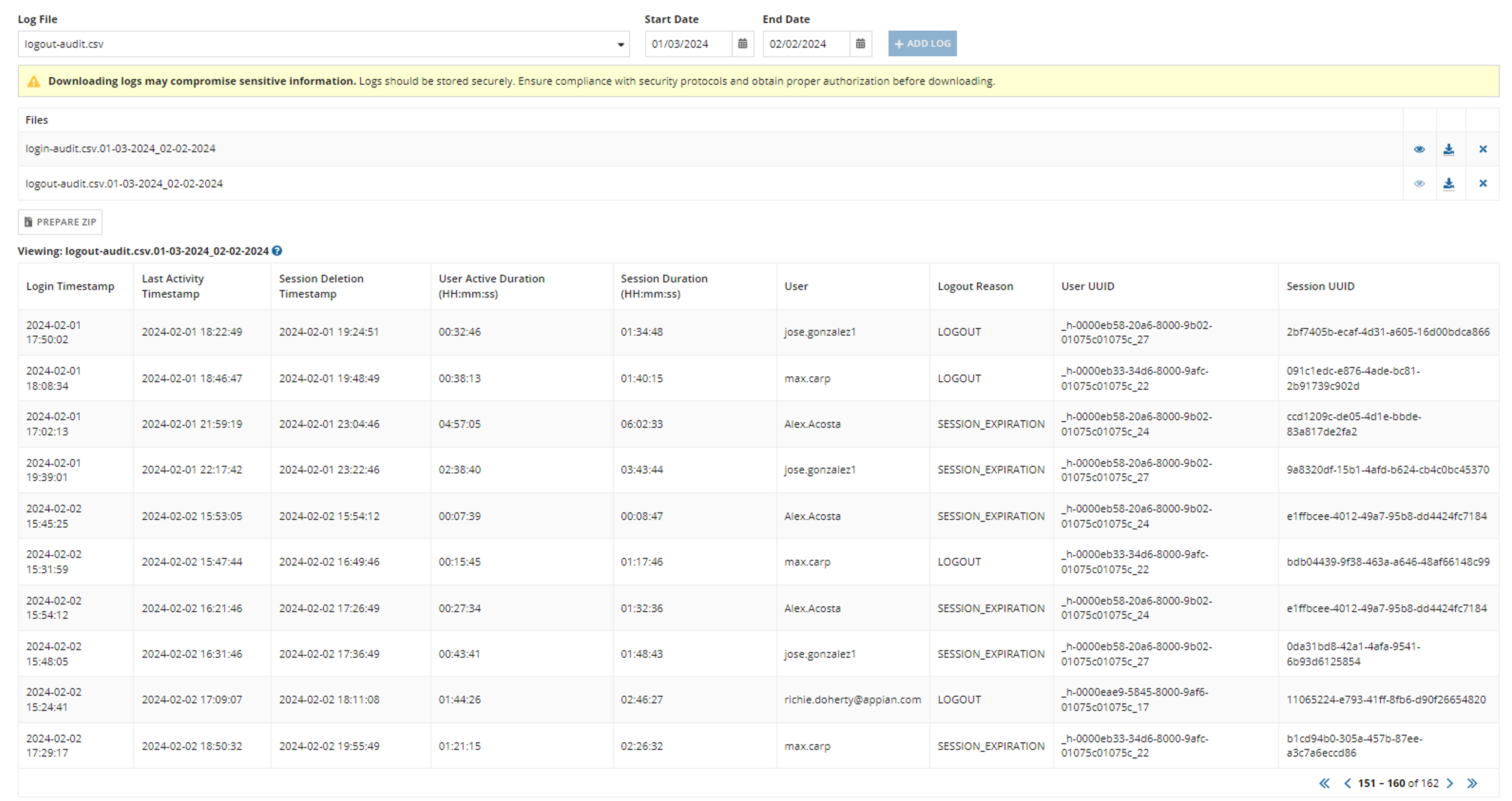 Log Reader Tool screenshot 1