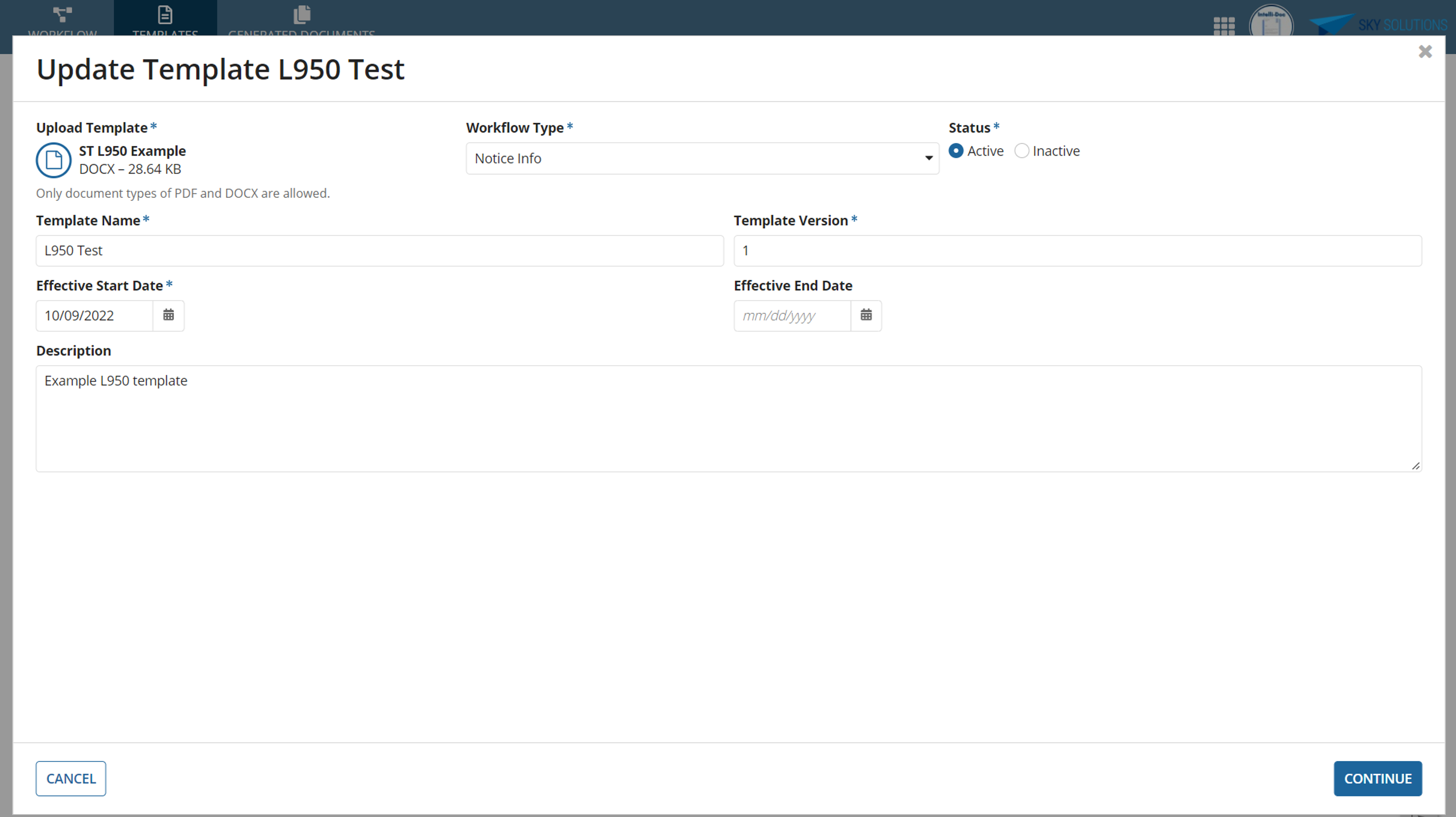 Sky Solutions Intelli-Doc screenshot 2