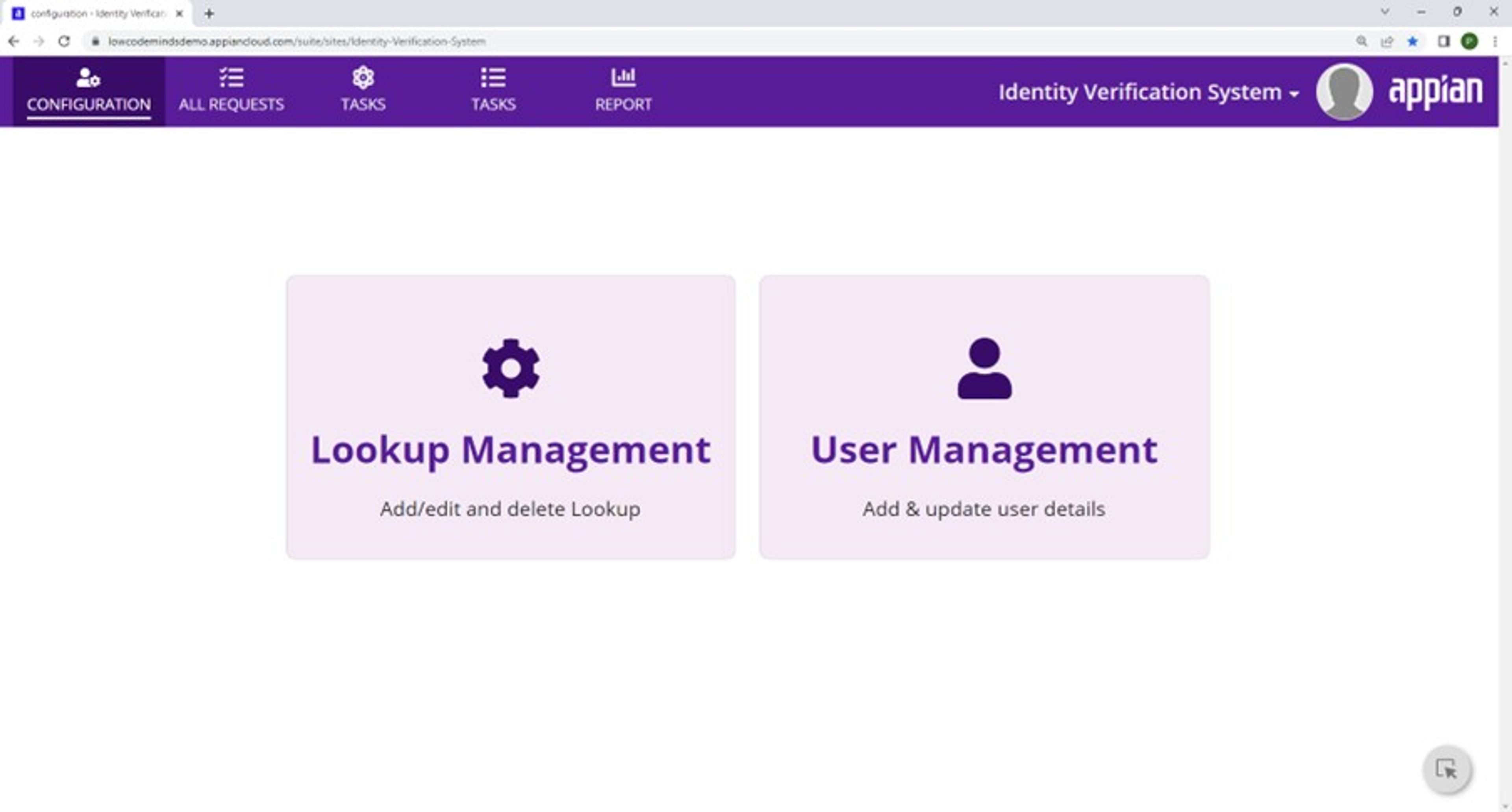 Identity Verification System screenshot 1