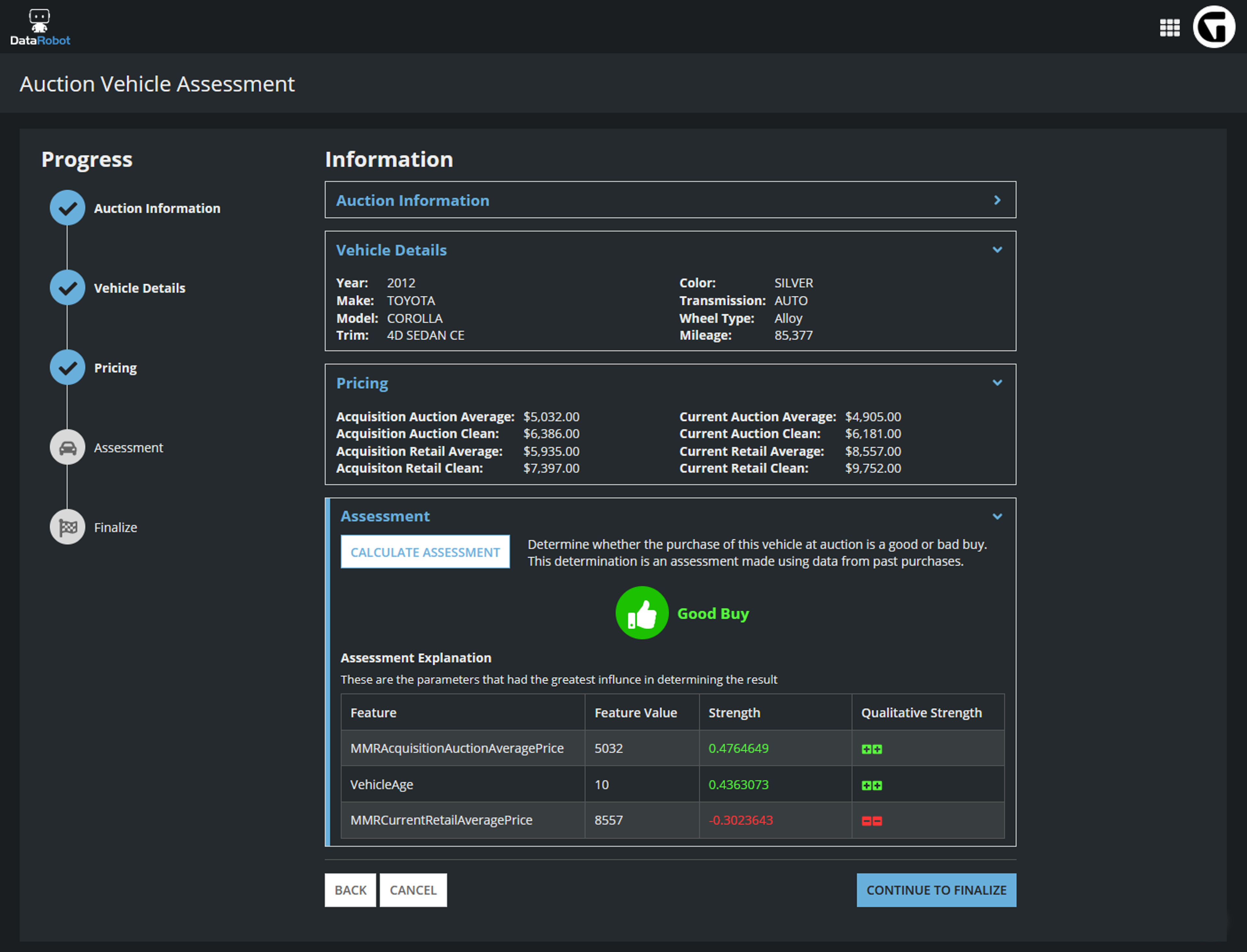 Groundswell DataRobot Utility screenshot 5