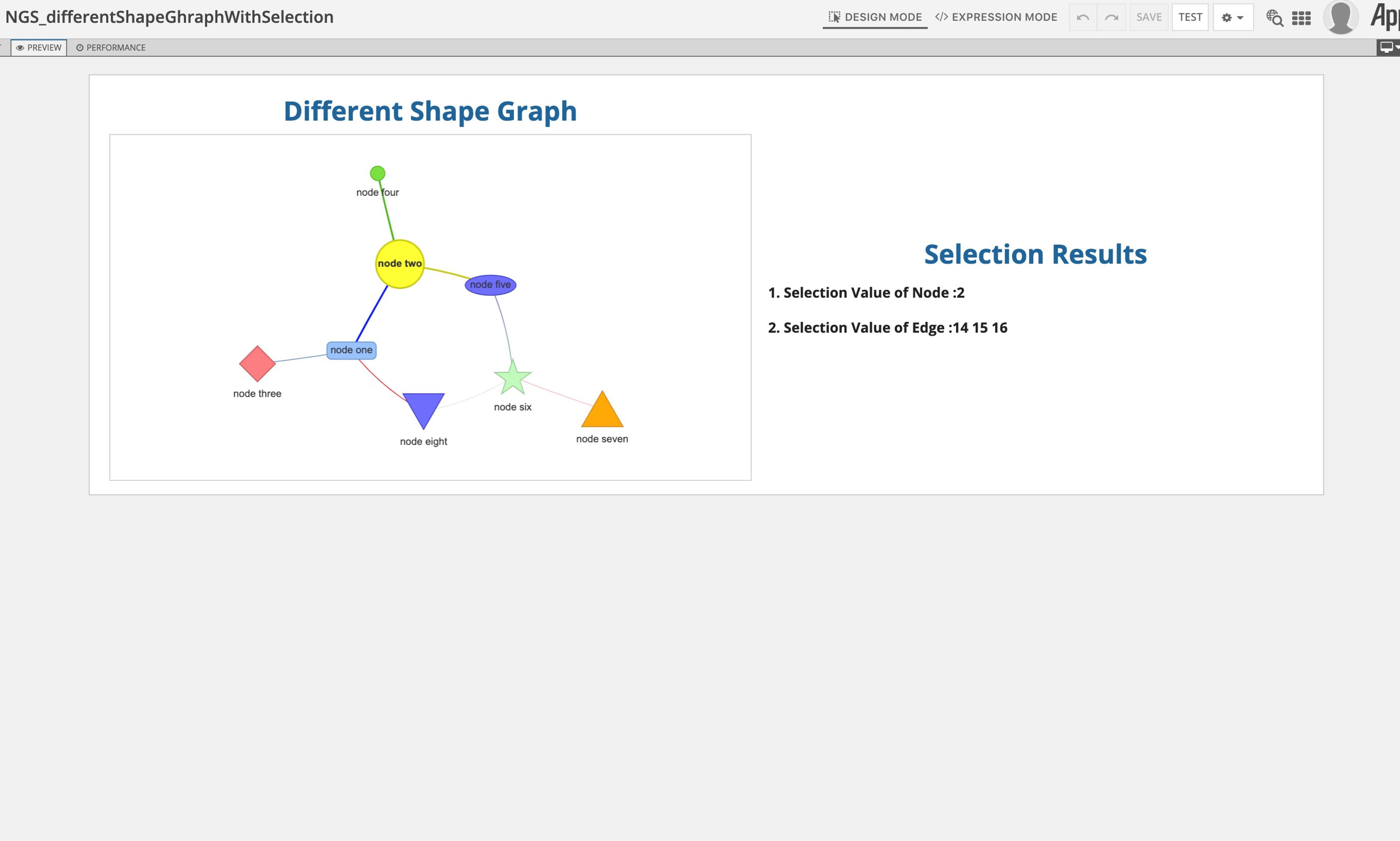 Network Graph Component screenshot 2