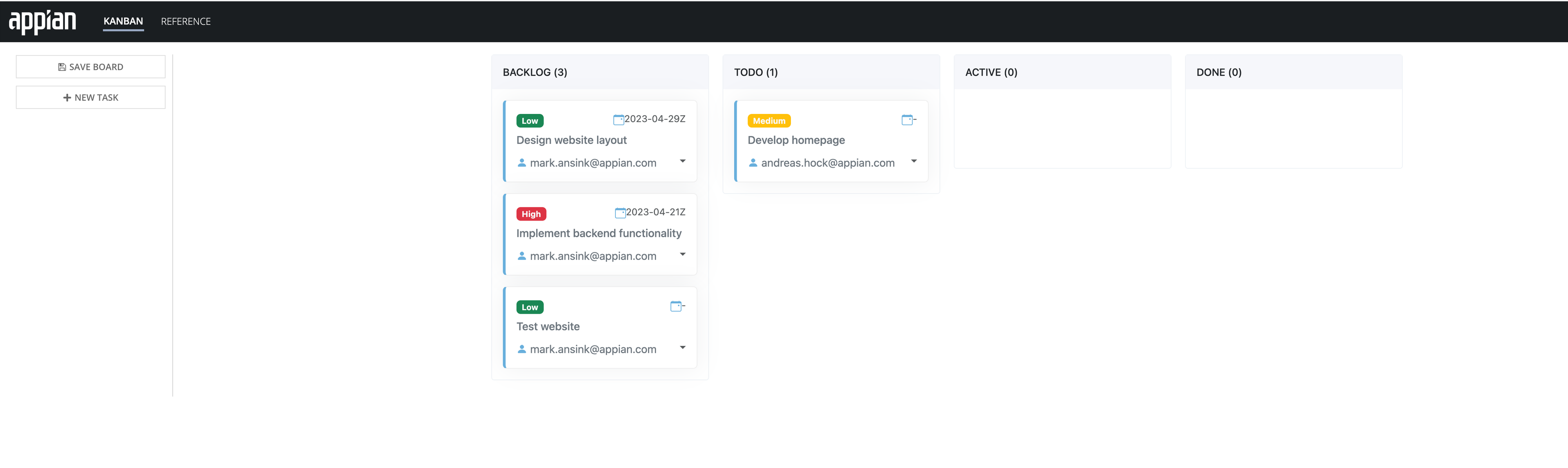 Kanban Field screenshot 1