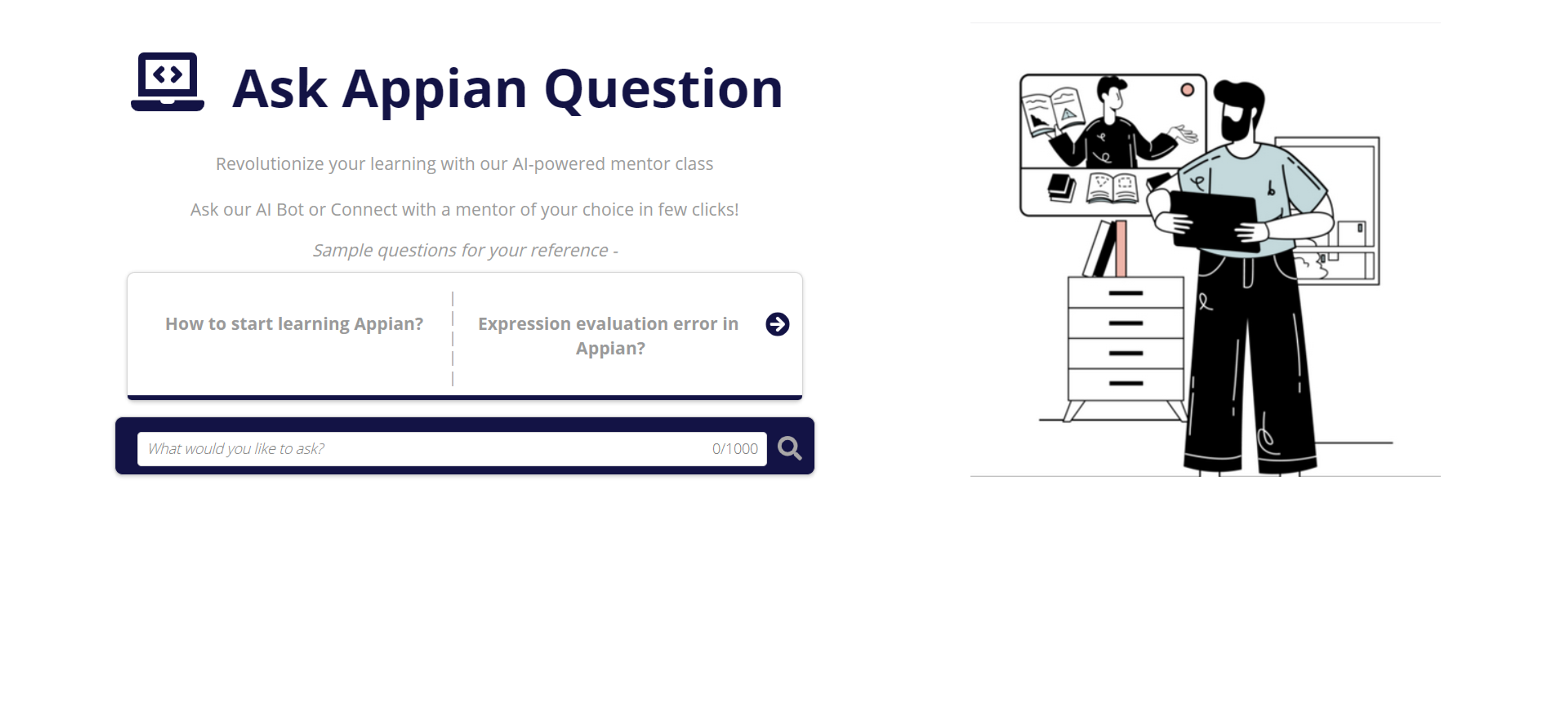 Smart Appian Technical Support and Training System screenshot 1